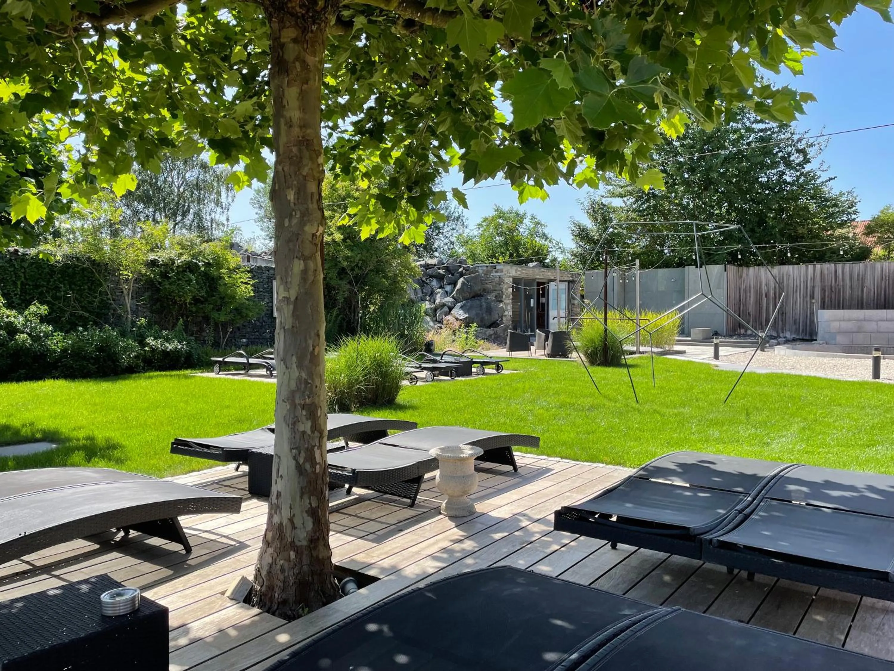 Sauna in cantera by Wiegand