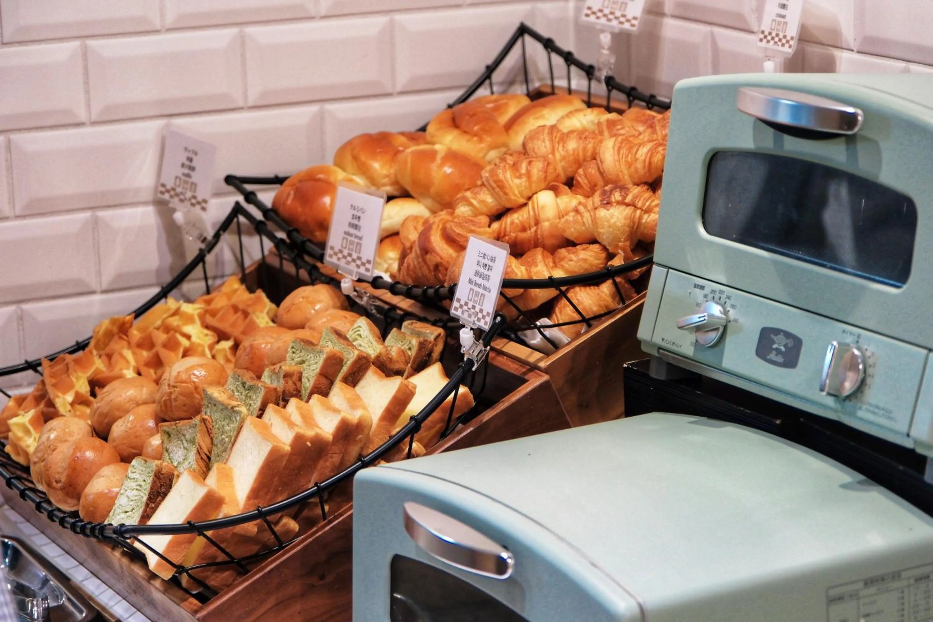 Buffet breakfast in Okinawa Hinode Resort and Hot Spring Hotel