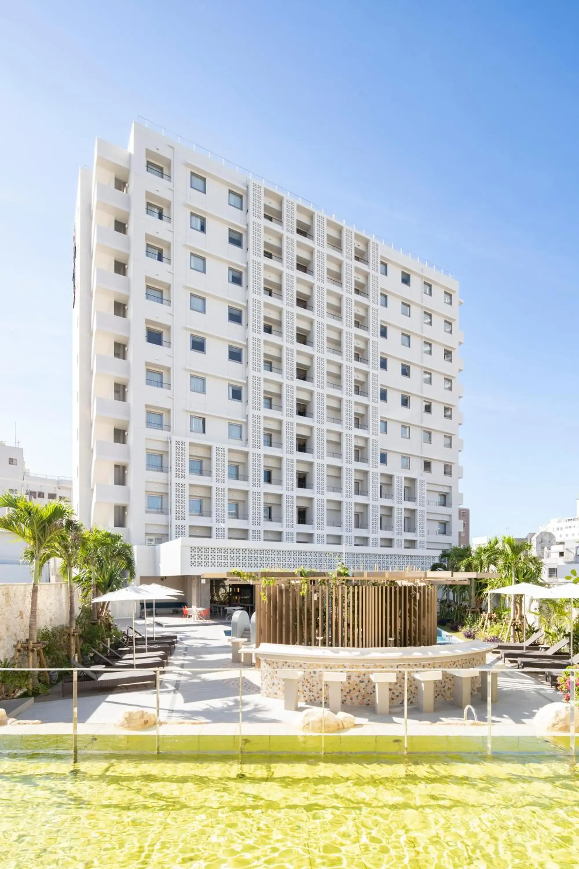 Property building in Okinawa Hinode Resort and Hot Spring Hotel Property building in Okinawa Hinode Resort and Hot Spring Hotel