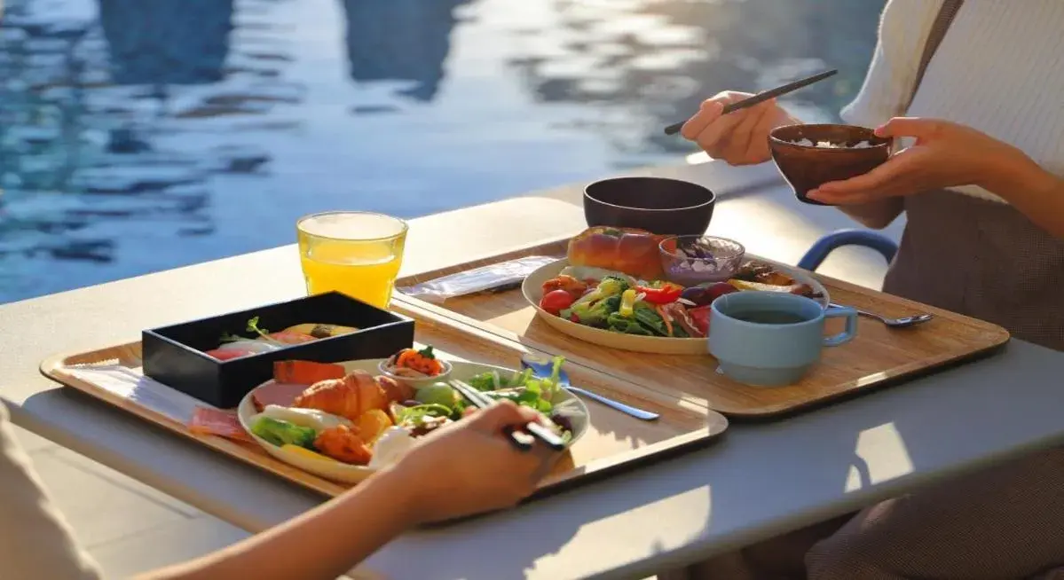 Food and drinks in Okinawa Hinode Resort and Hot Spring Hotel Food and drinks in Okinawa Hinode Resort and Hot Spring Hotel