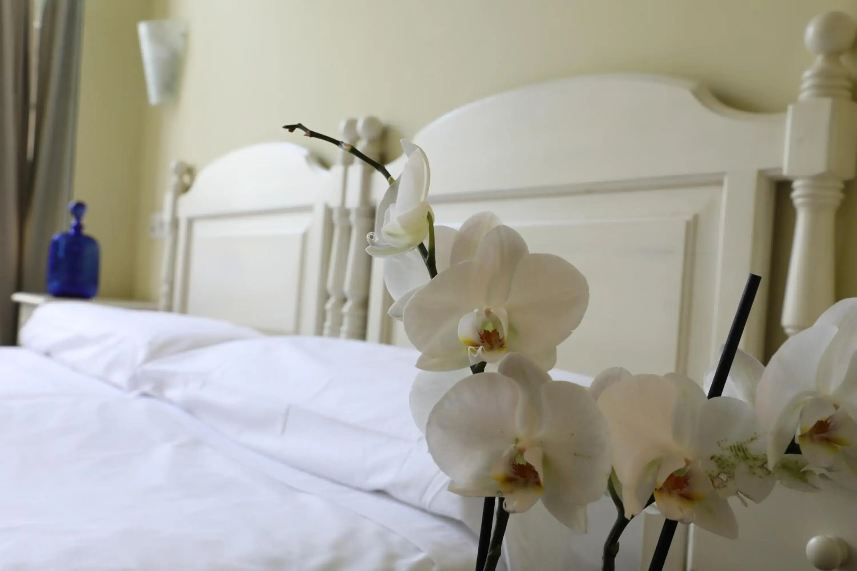 Bed in IRAIPE Ongi Hotel Auto Check-in Bed in IRAIPE Ongi Hotel Auto Check-in