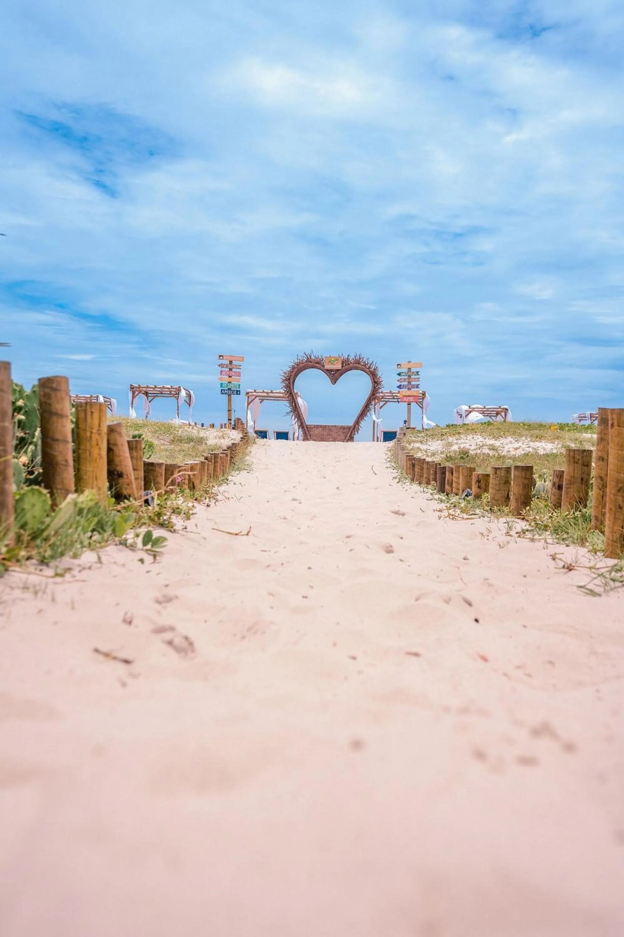 Natural landscape in Pier Beach Club