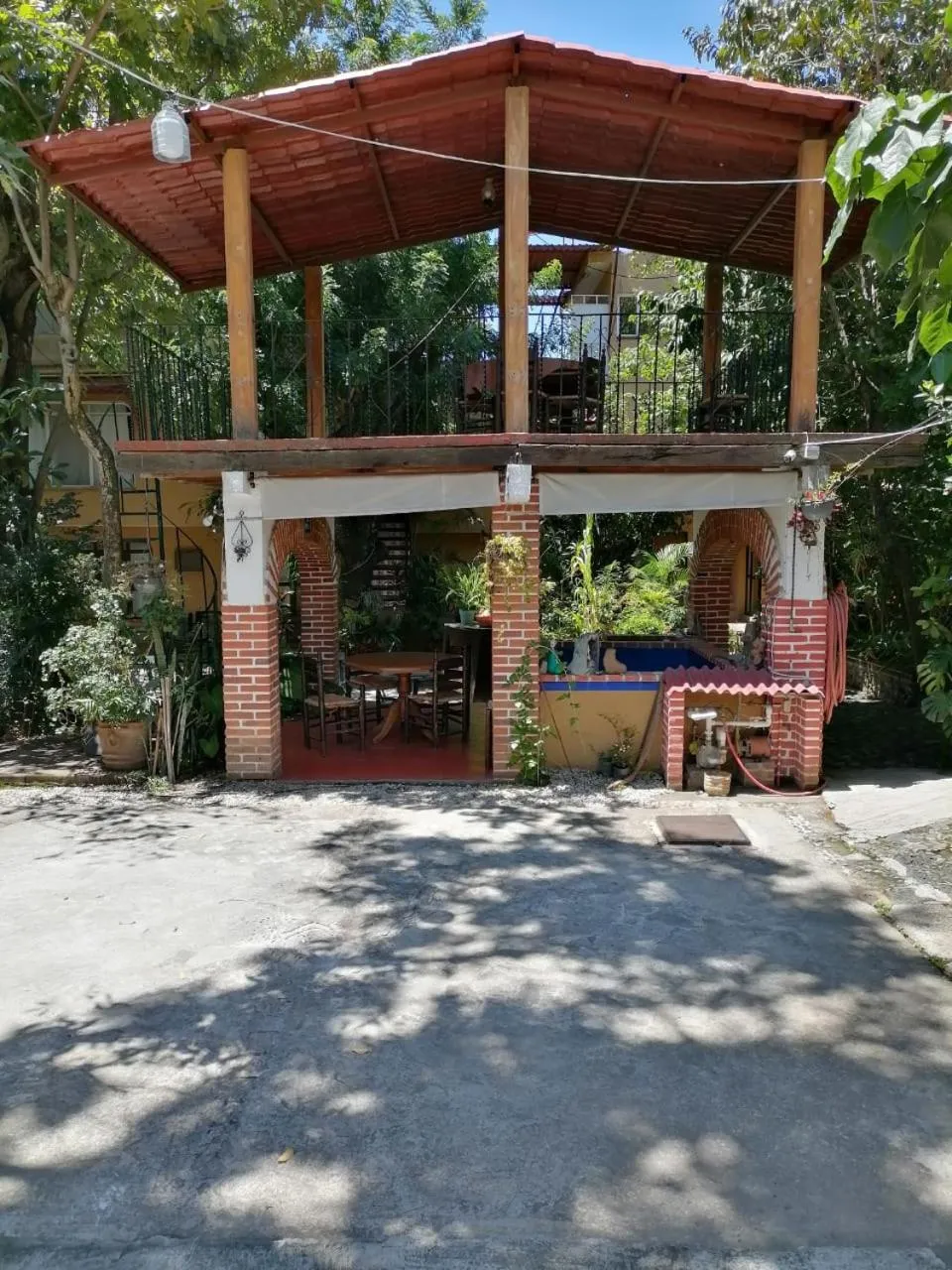 Patio in Posada Bugambilias