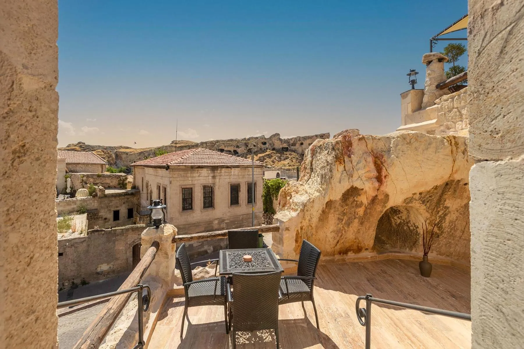 Balcony/Terrace in Elysion Cave Suites