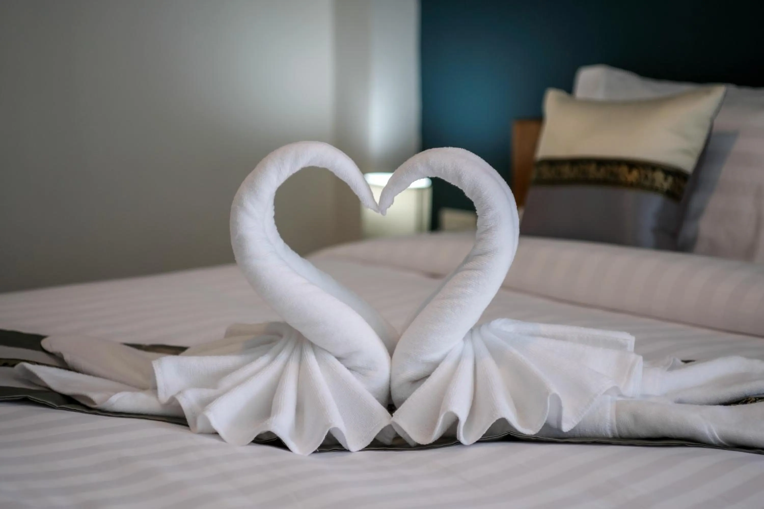 Bed in PaiApartHotel