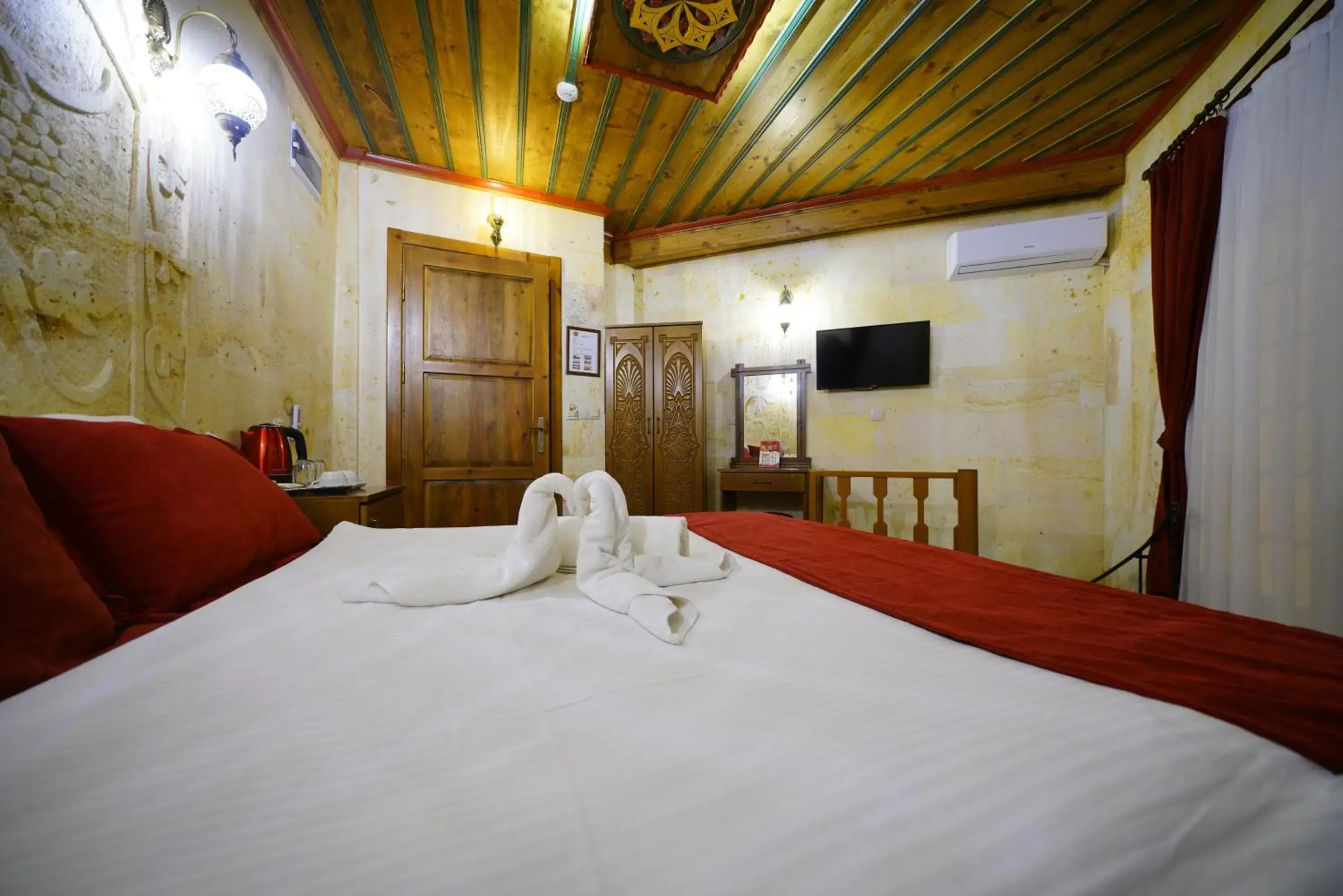 Bed in Balloon Cave Hotel Bed in Balloon Cave Hotel