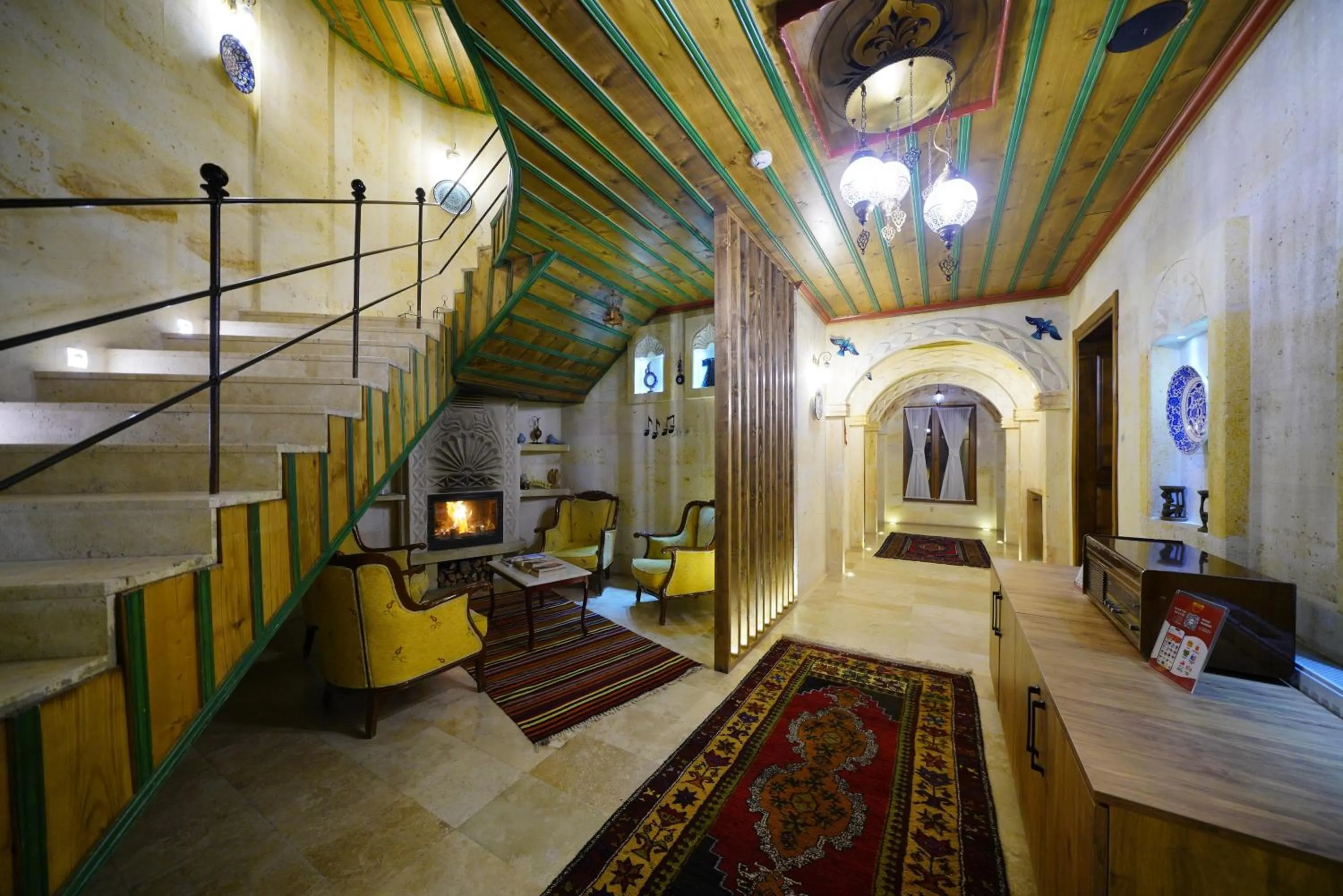 On site in Balloon Cave Hotel