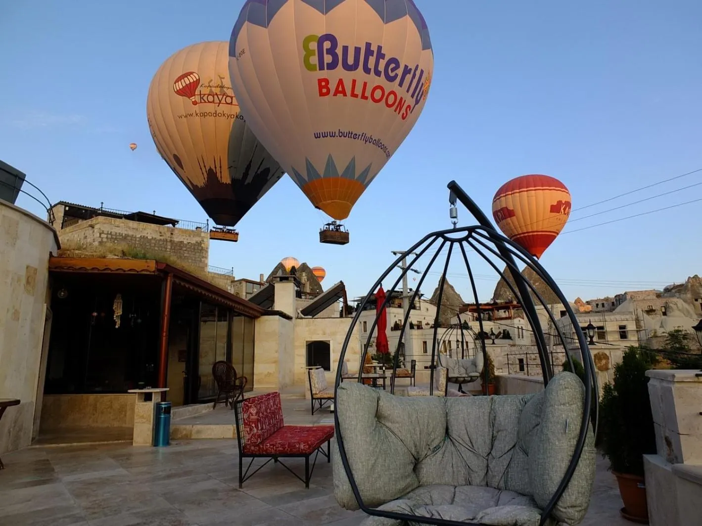 Balcony/Terrace in Balloon Cave Hotel