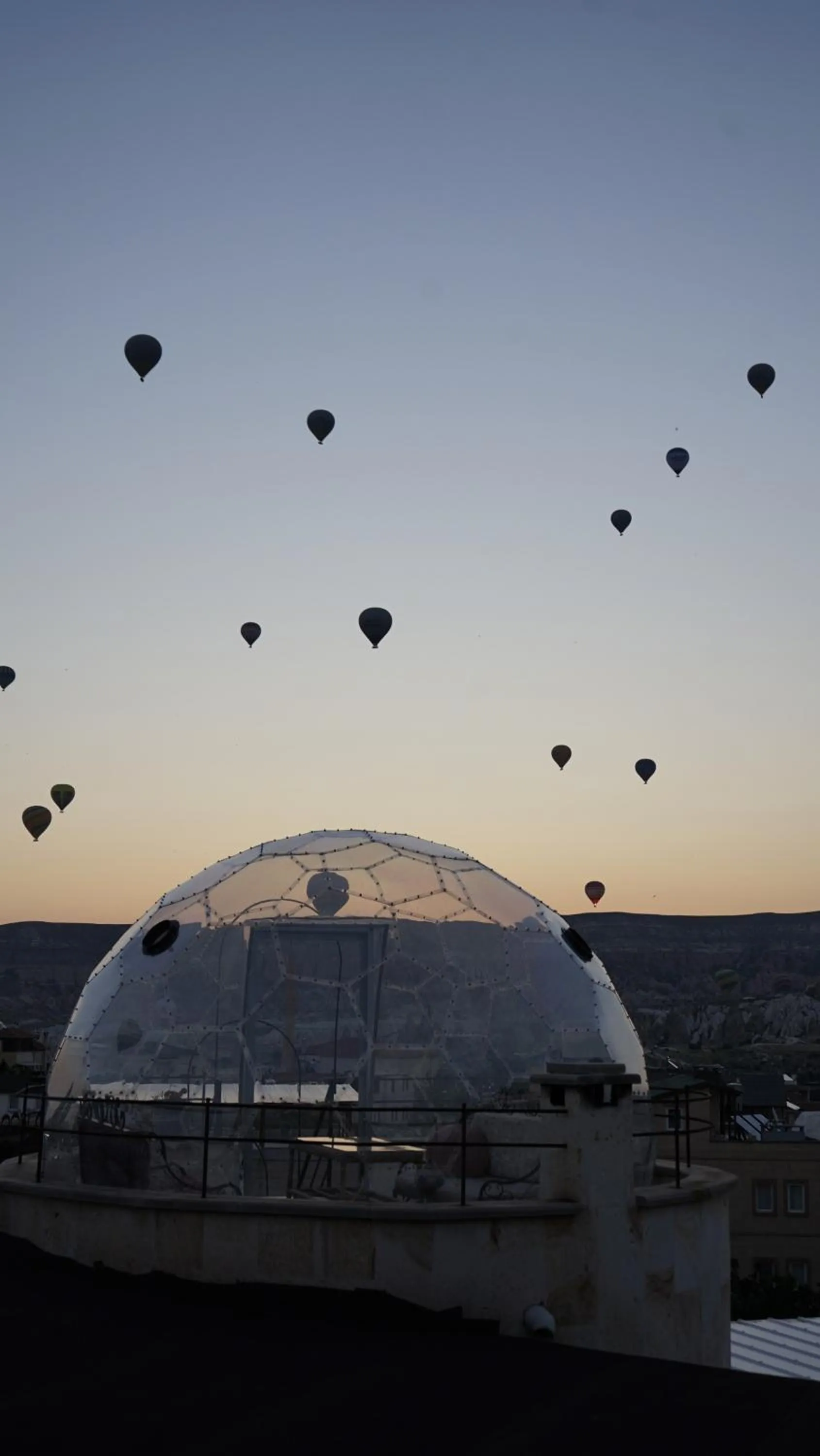 Balcony/Terrace in Balloon Cave Hotel