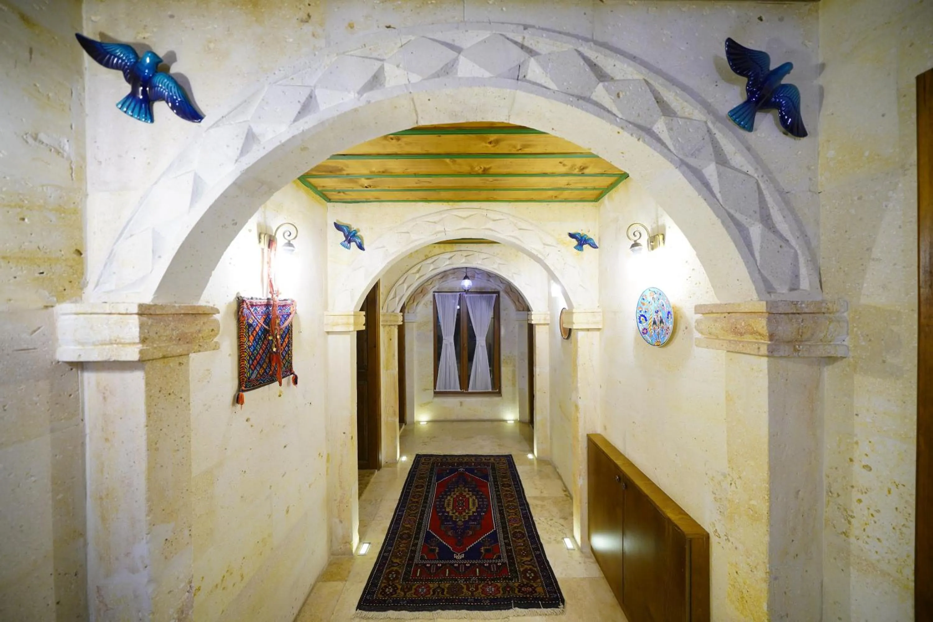 Decorative detail in Balloon Cave Hotel