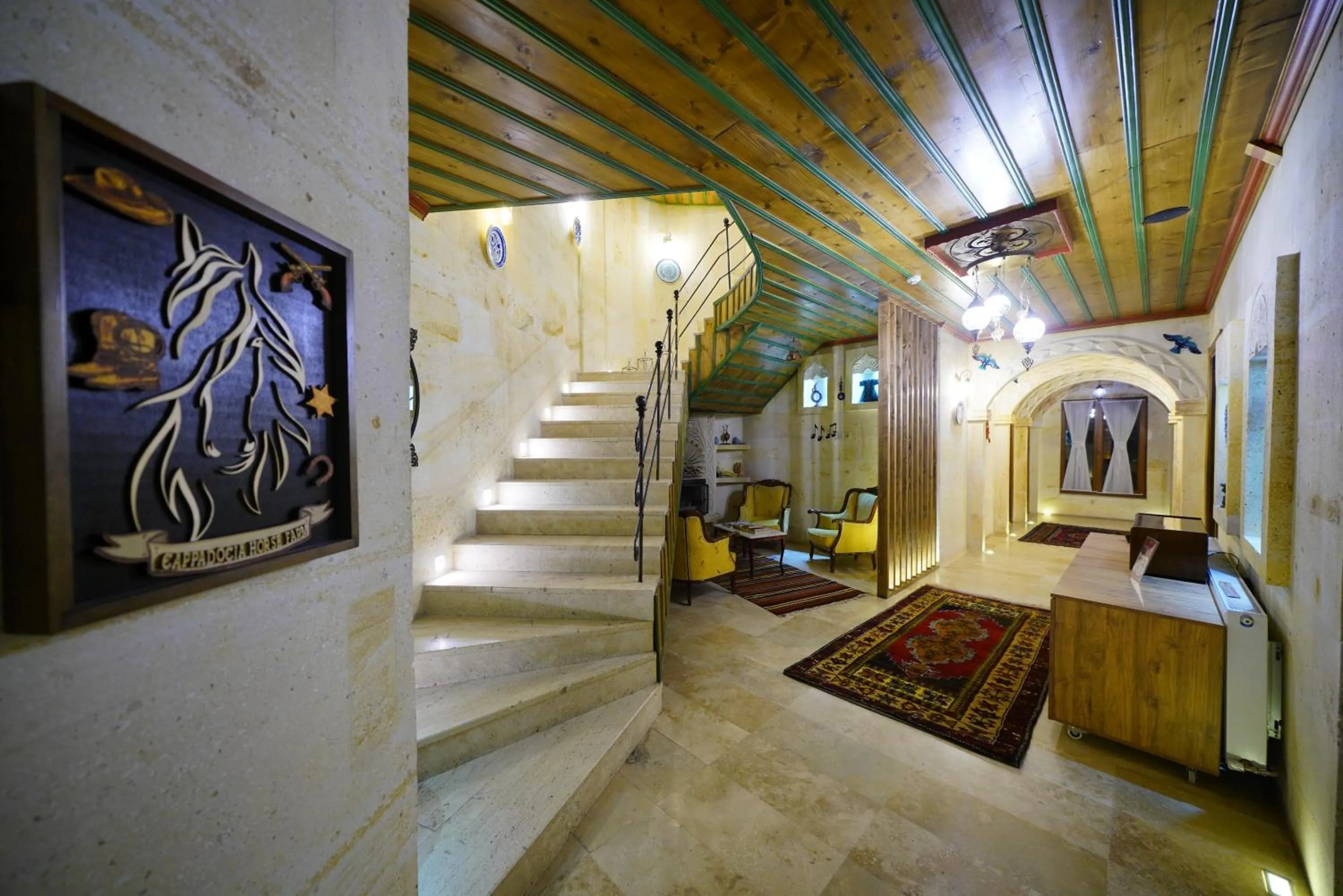 On site in Balloon Cave Hotel