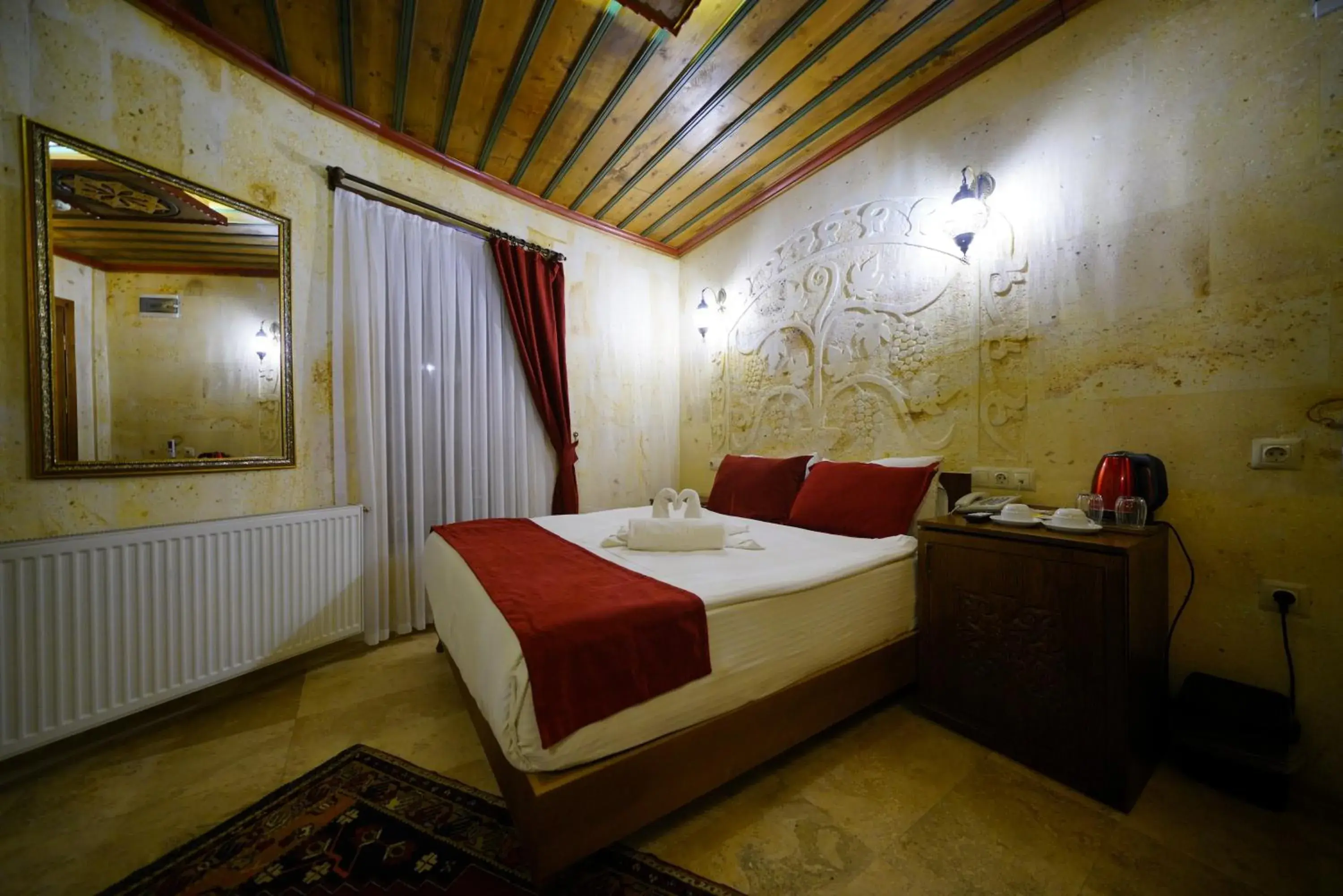 Bed in Balloon Cave Hotel Bed in Balloon Cave Hotel