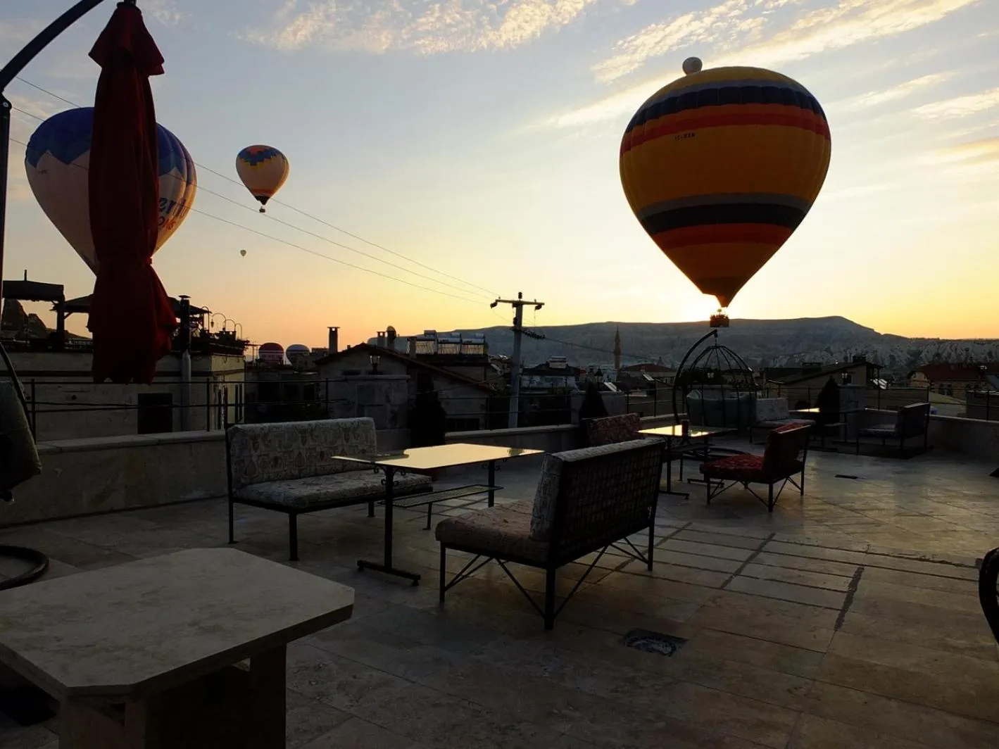 Balcony/Terrace in Balloon Cave Hotel