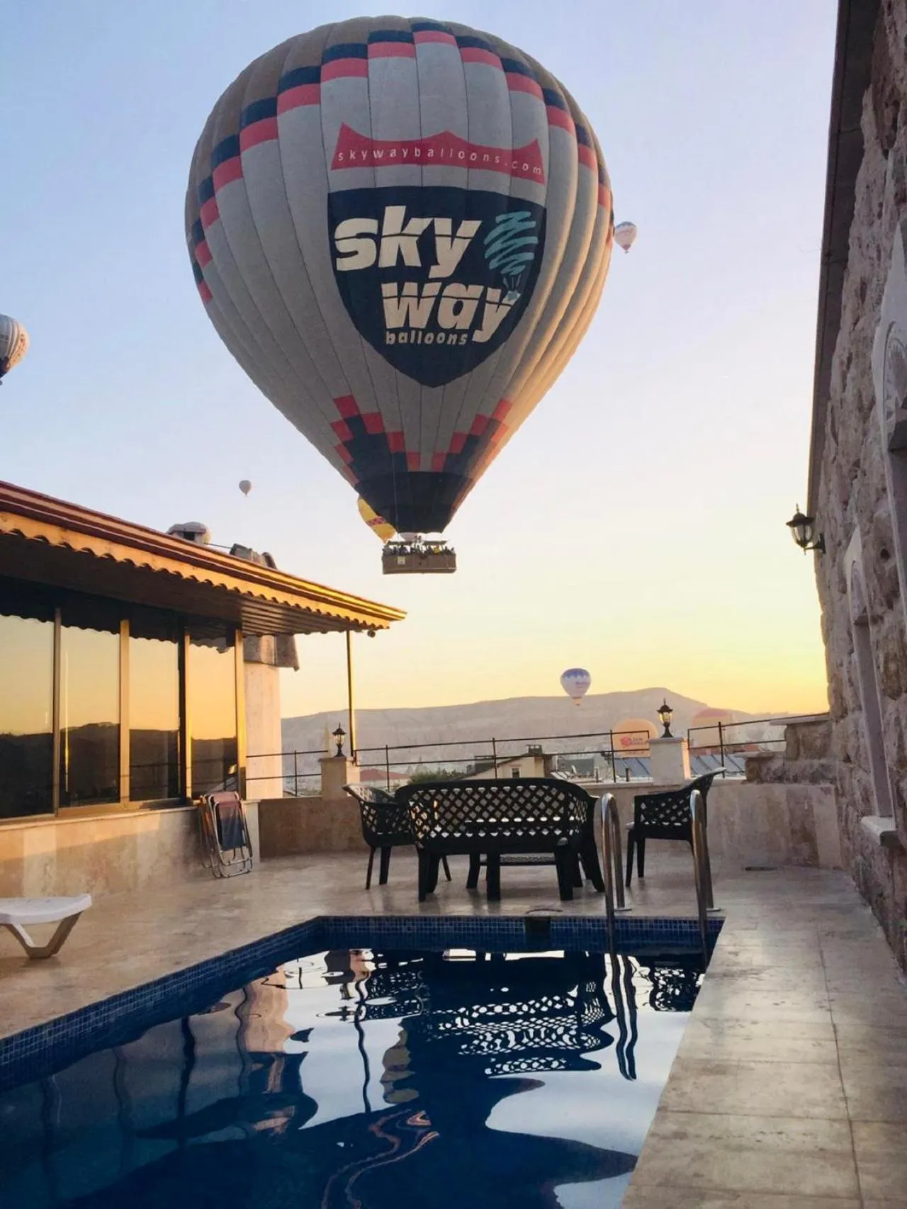 Balcony/Terrace in Balloon Cave Hotel