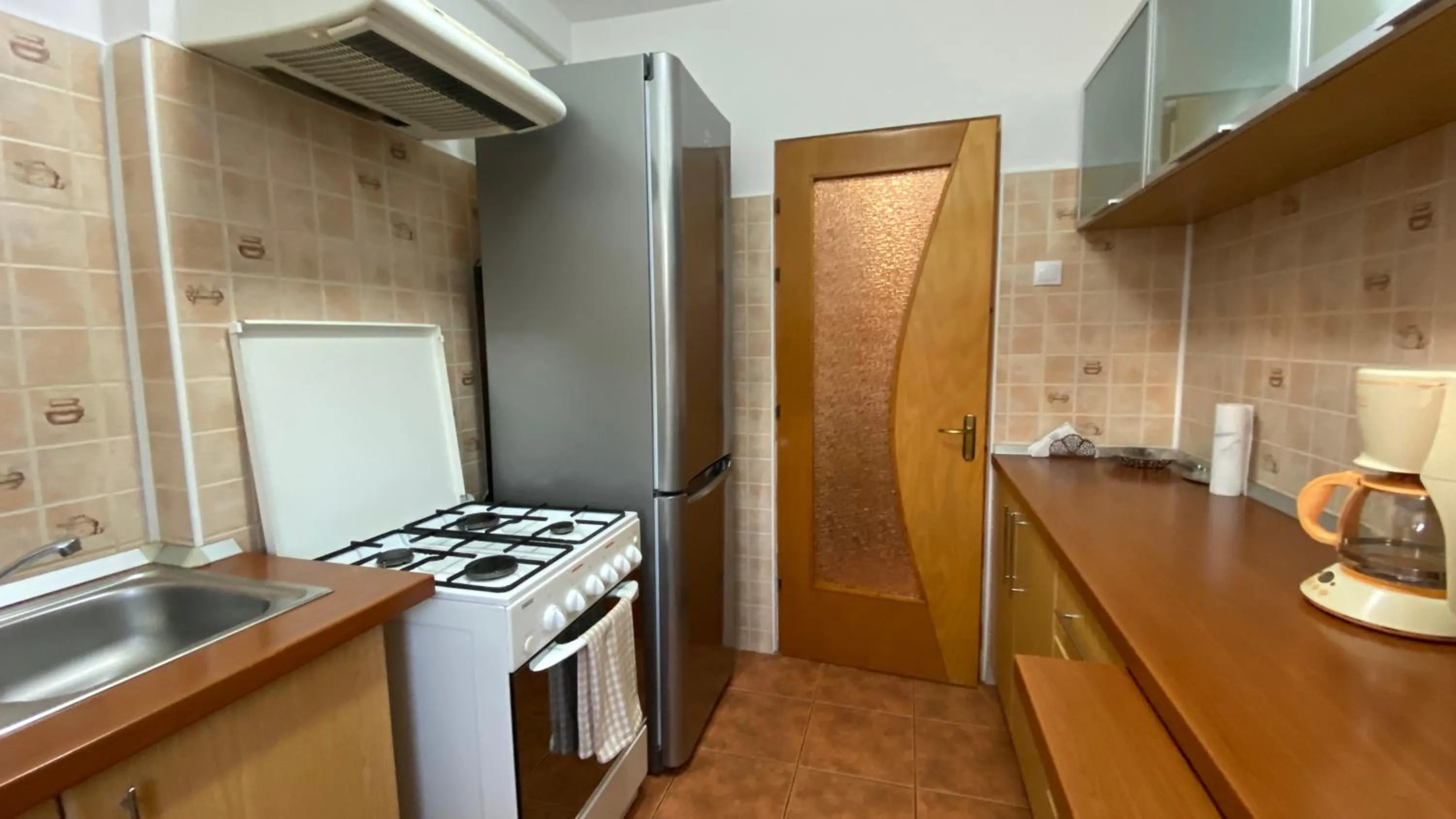 Kitchen or kitchenette in Best Apartment City Hall