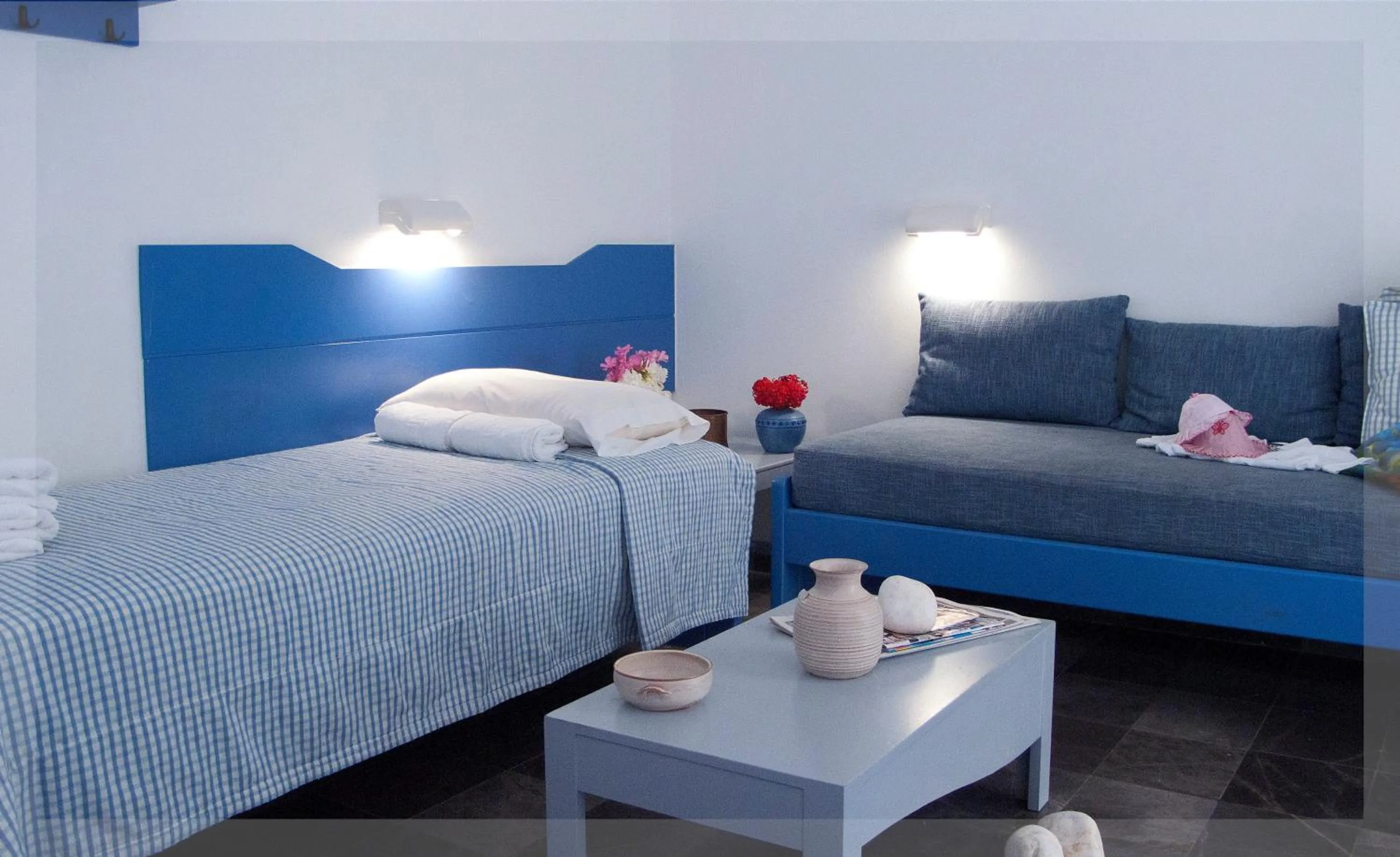 Bed in Ibiscos Garden Hotel