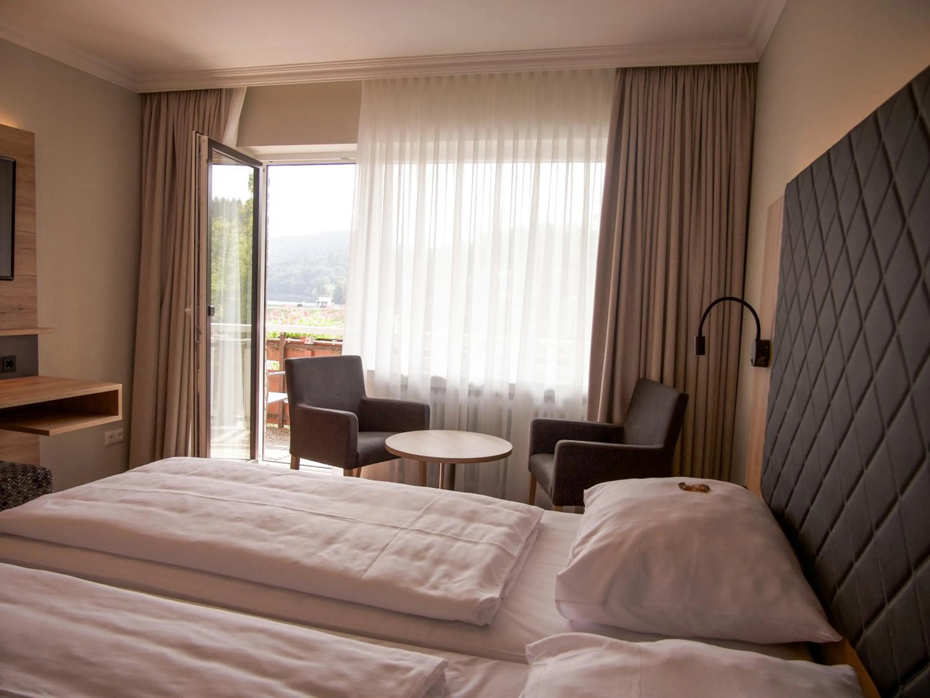 Bed in Hotel Paulushof