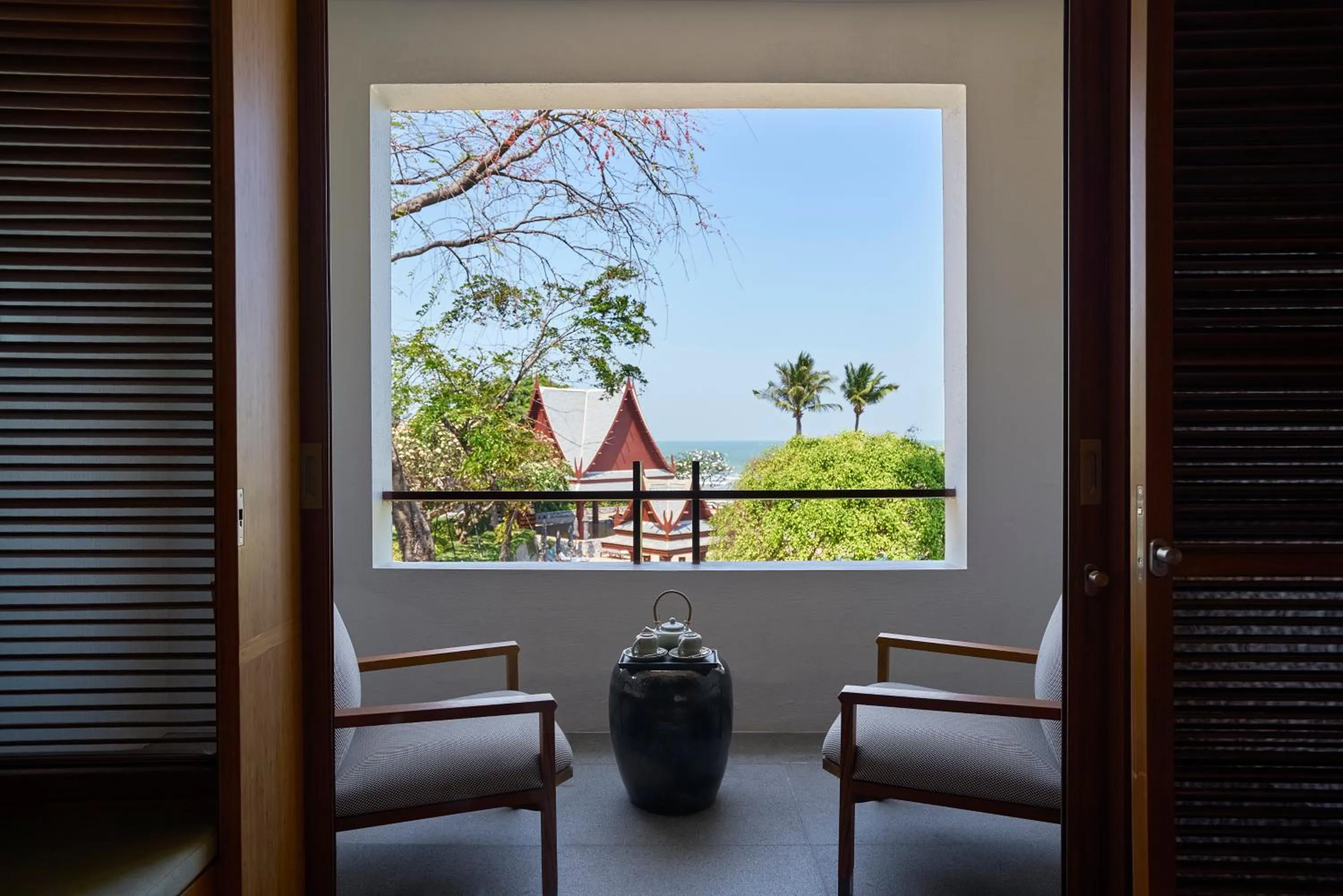 Balcony/Terrace in Chiva-Som International Health Resorts