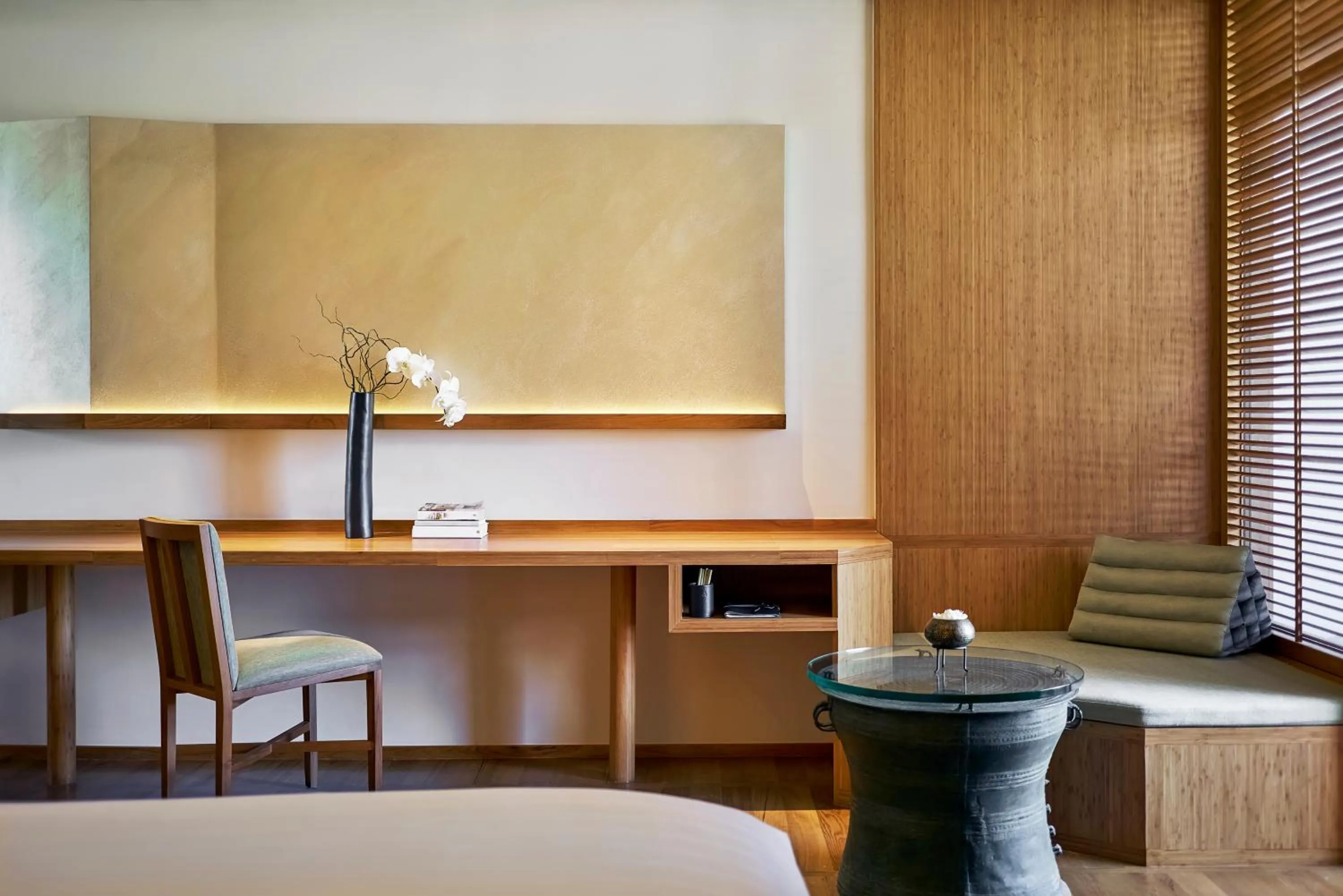 Seating area in Chiva-Som International Health Resorts