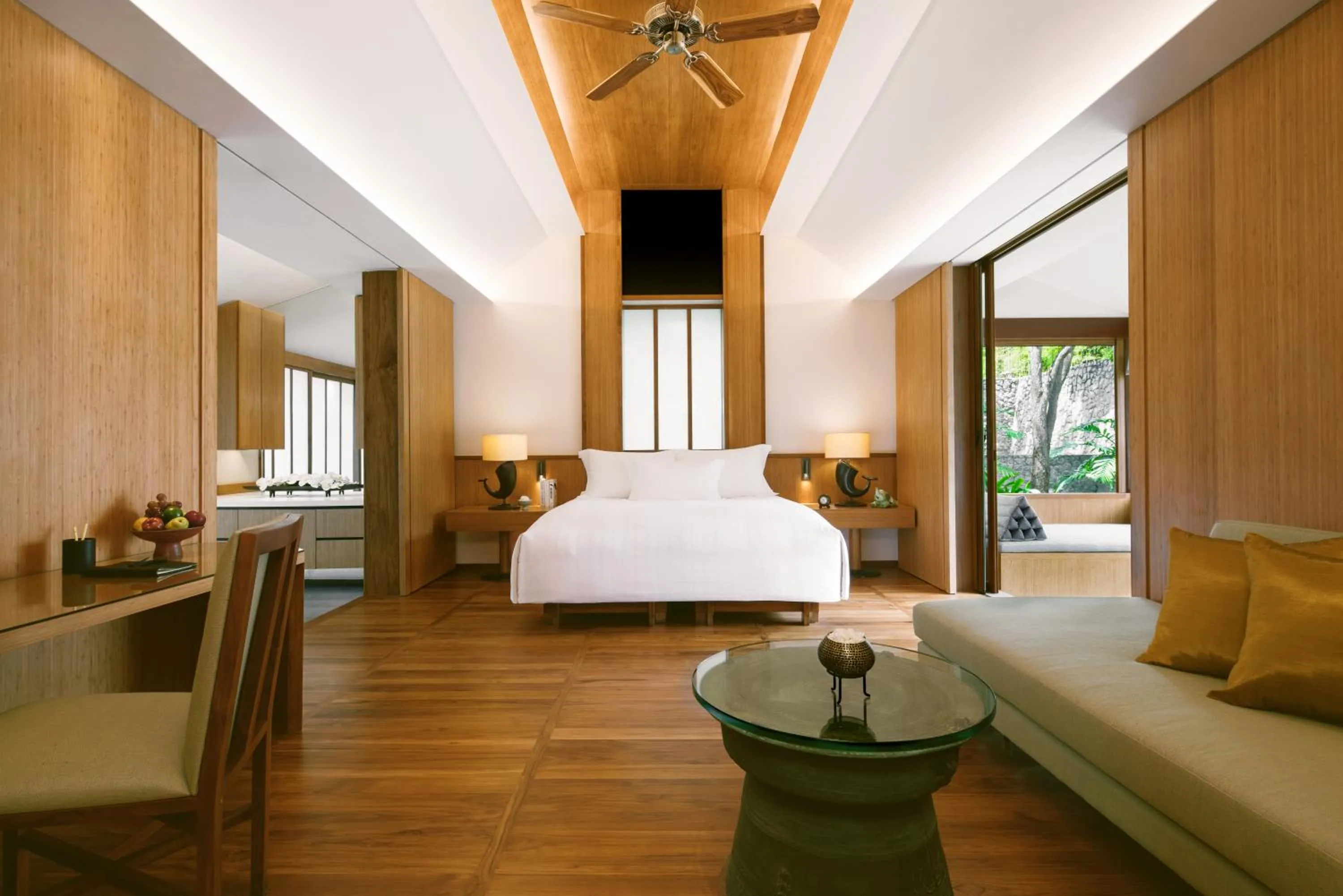 Bedroom, Bed in Chiva-Som International Health Resorts