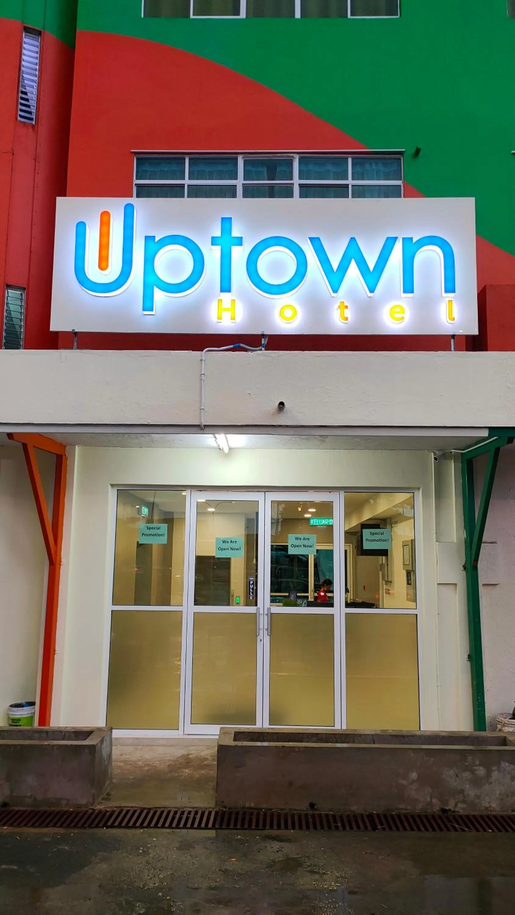 Property building in Uptown Hotel