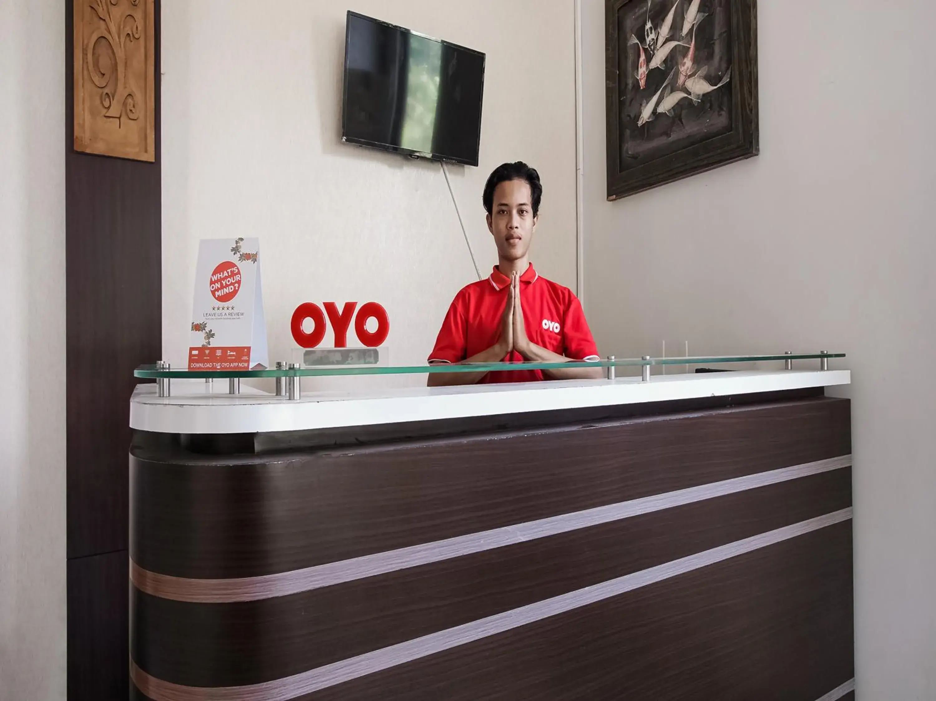 Lobby or reception, Lobby/Reception in OYO 3935 Artha Ambarukmo Exclusive