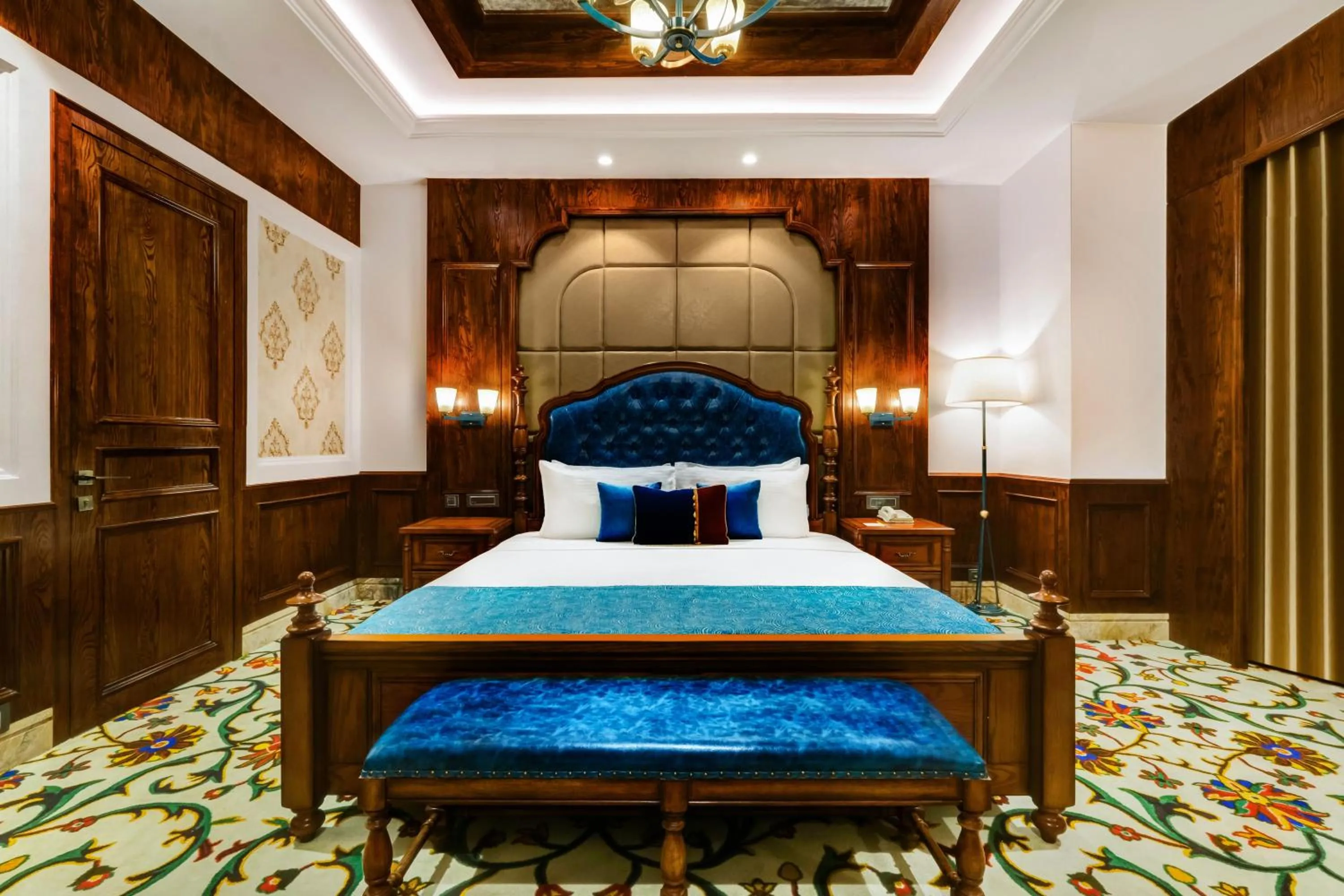 Bedroom, Bed in Lemon Tree Premier, Dwarka
