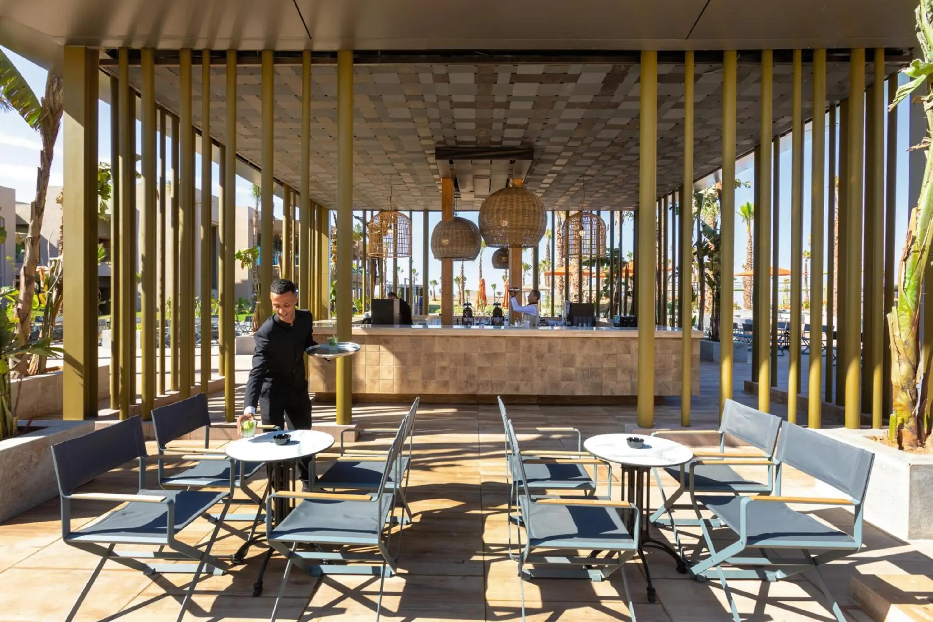 Lounge or bar in Hotel Riu Palace Tikida Taghazout - All Inclusive Lounge or bar in Hotel Riu Palace Tikida Taghazout - All Inclusive