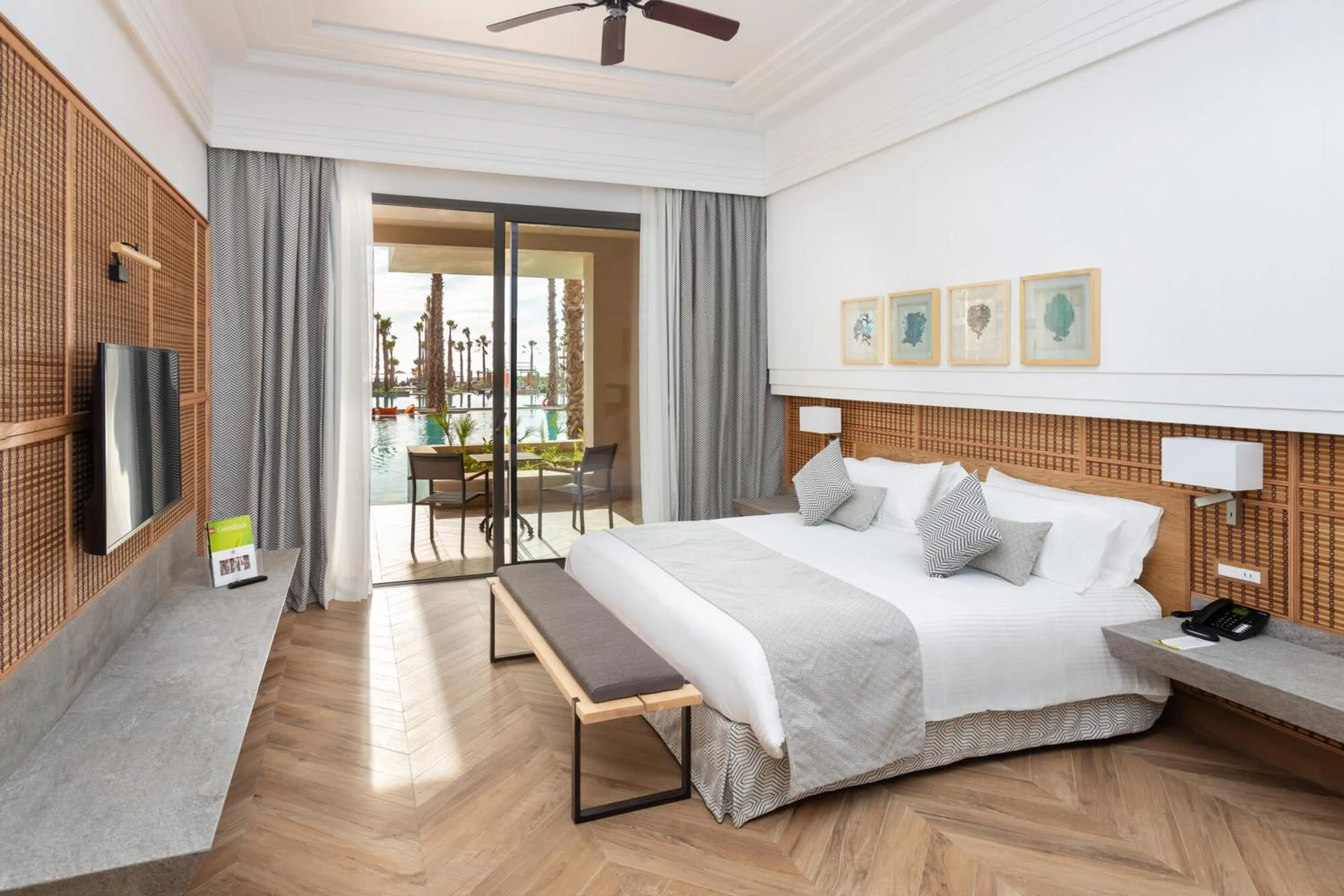 TV and multimedia, Bed in Hotel Riu Palace Tikida Taghazout - All Inclusive