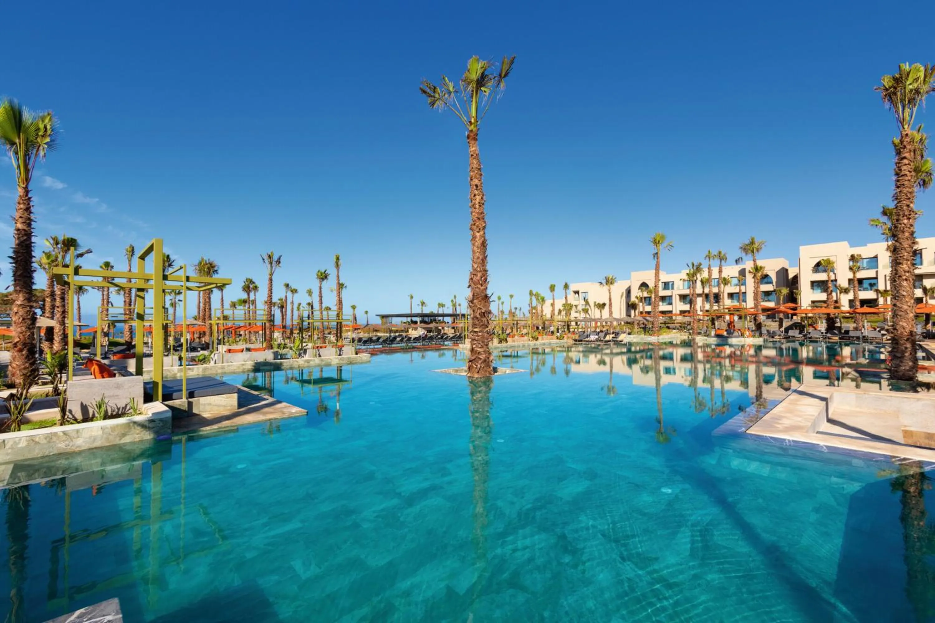 Swimming pool in Hotel Riu Palace Tikida Taghazout - All Inclusive