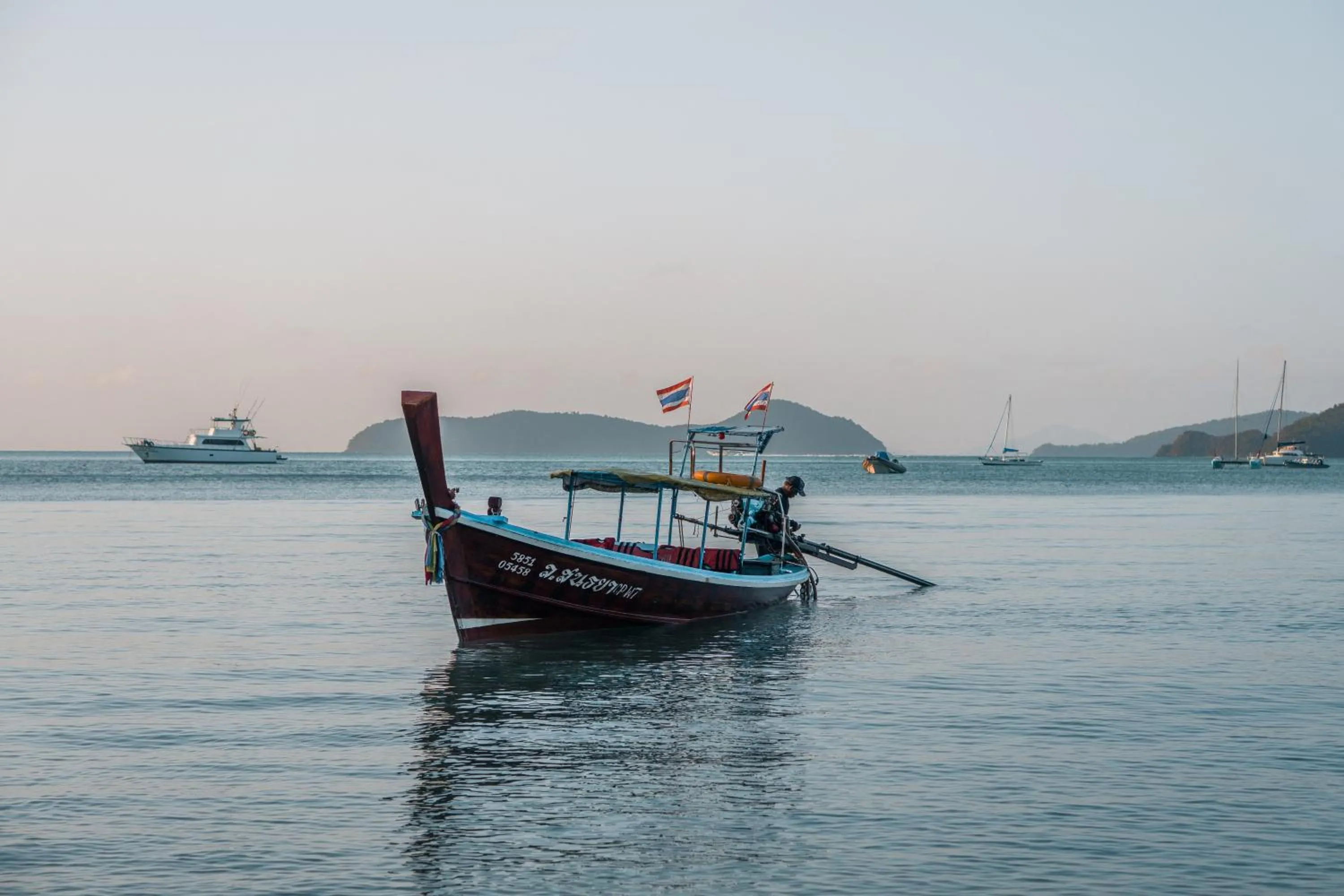 Beach in The Mooring Resort