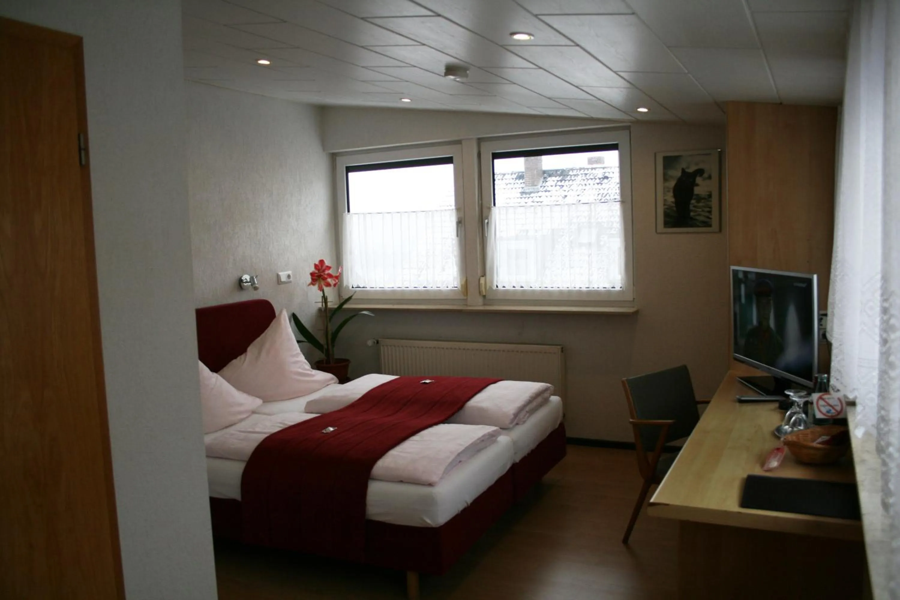 Photo of the whole room, Bed in Hotel Am Sonnenhang