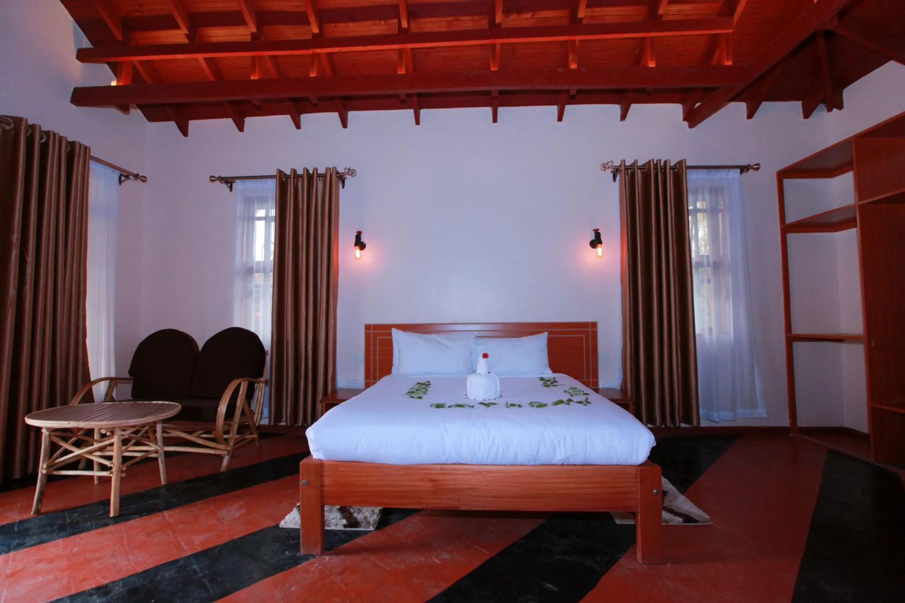 Bed in Mtoni Resort, Naro moru