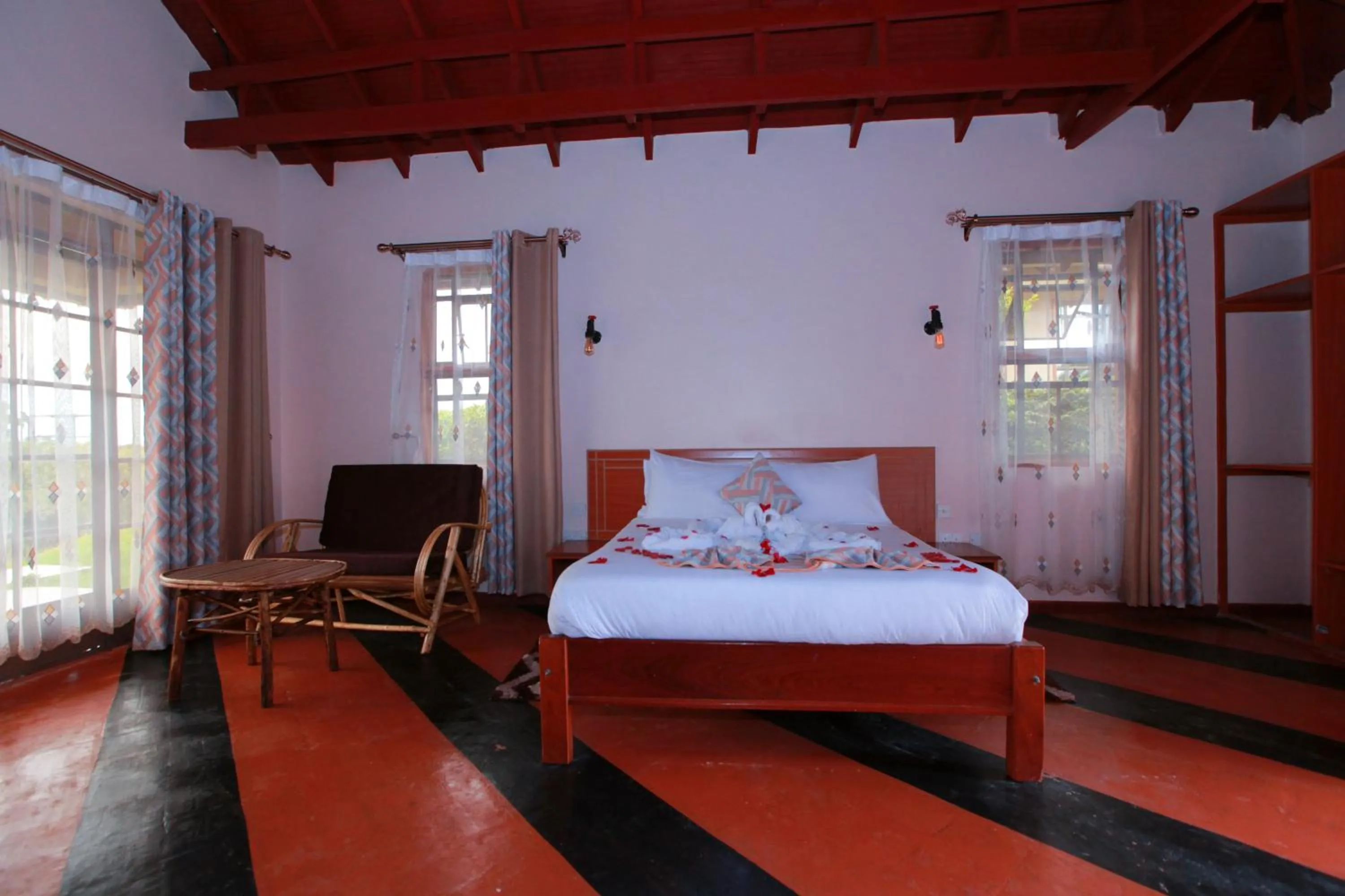 Bed in Mtoni Resort, Naro moru