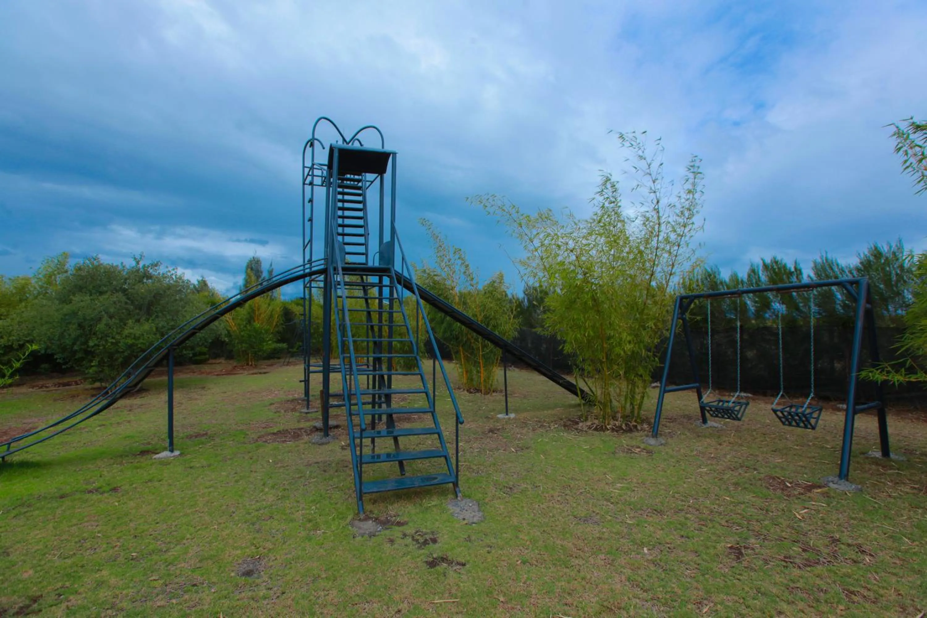 Children play ground in Mtoni Resort, Naro moru