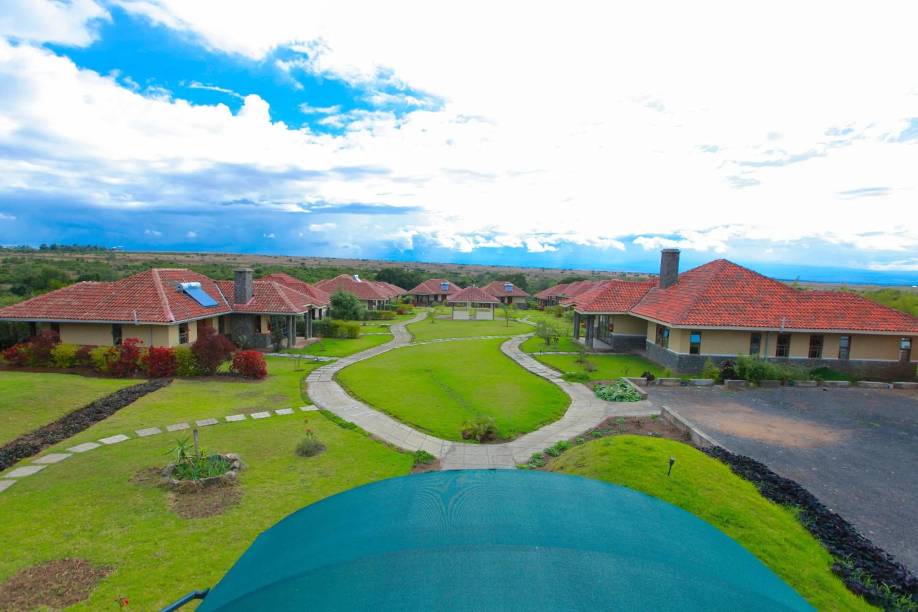 Bird's eye view in Mtoni Resort, Naro moru