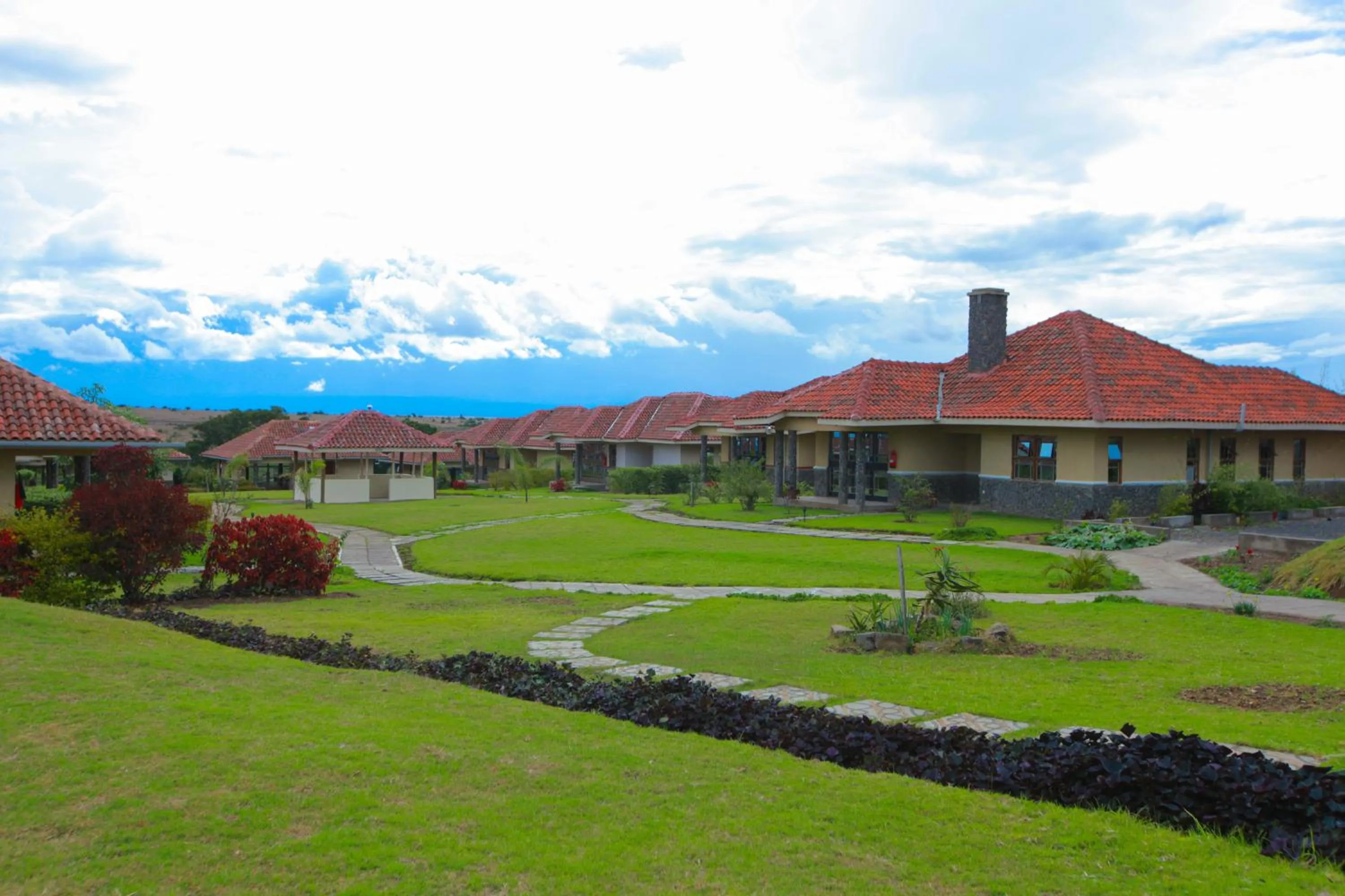 Garden in Mtoni Resort, Naro moru