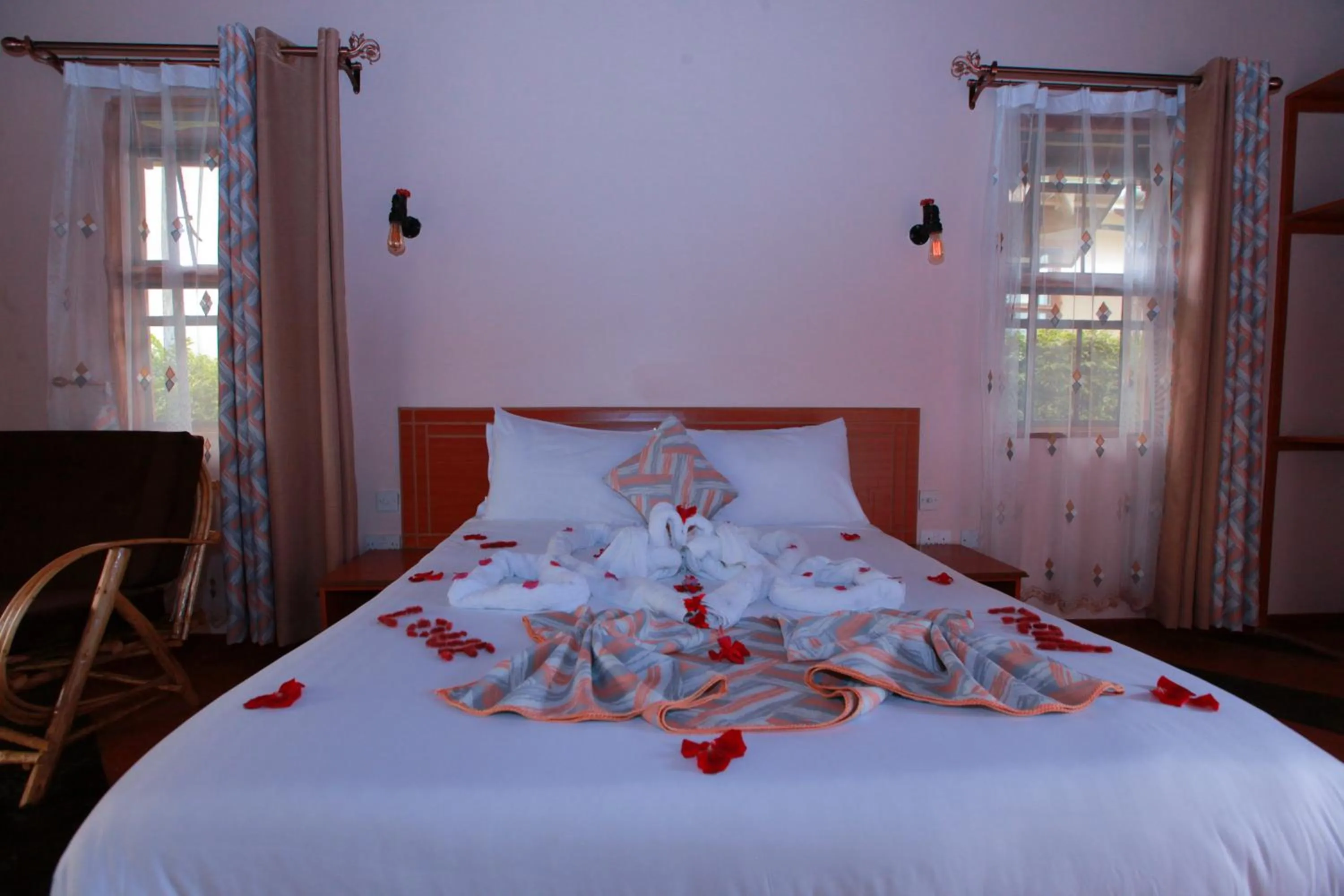Bed in Mtoni Resort, Naro moru