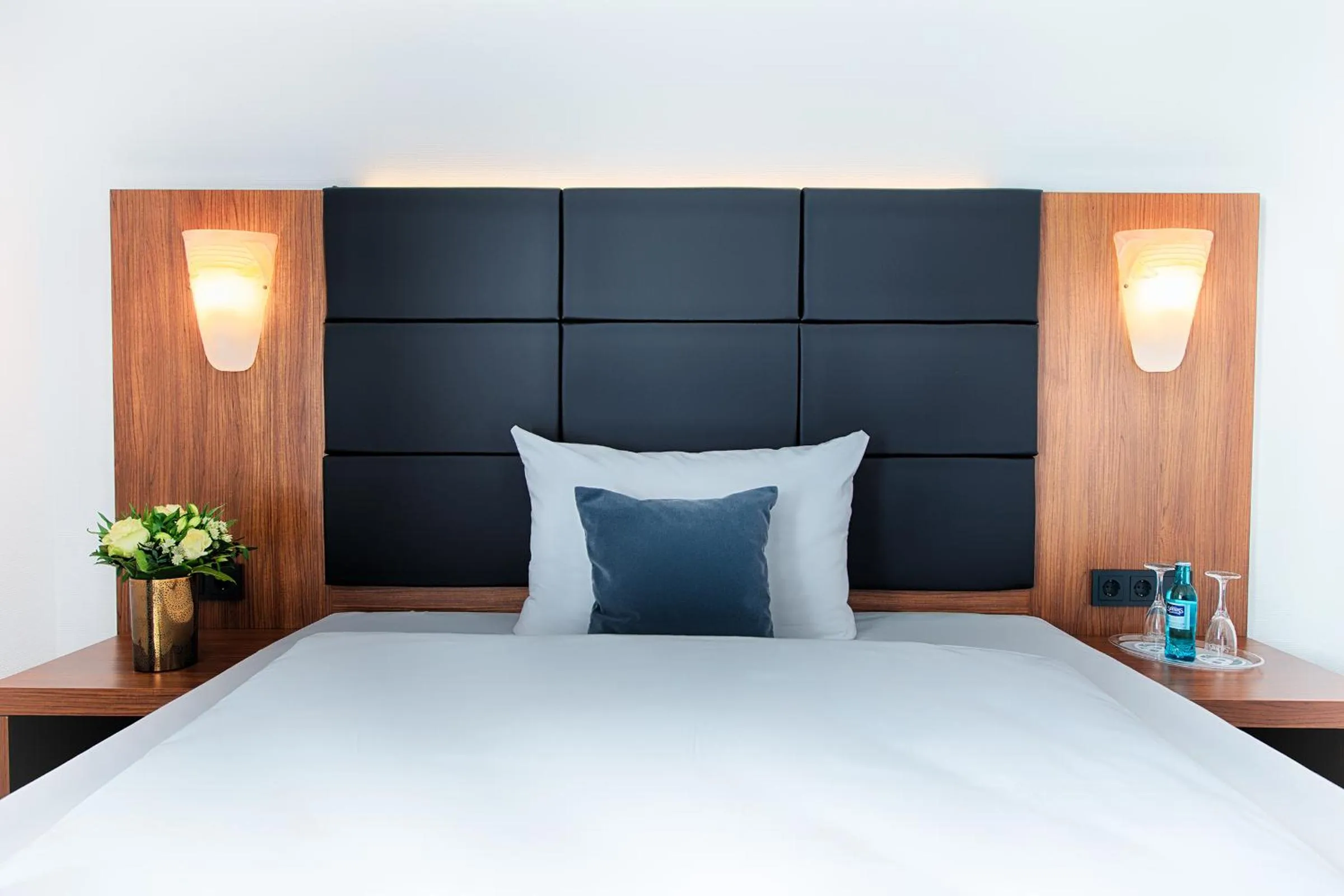 Bed in ACHAT Hotel Bad Dürkheim