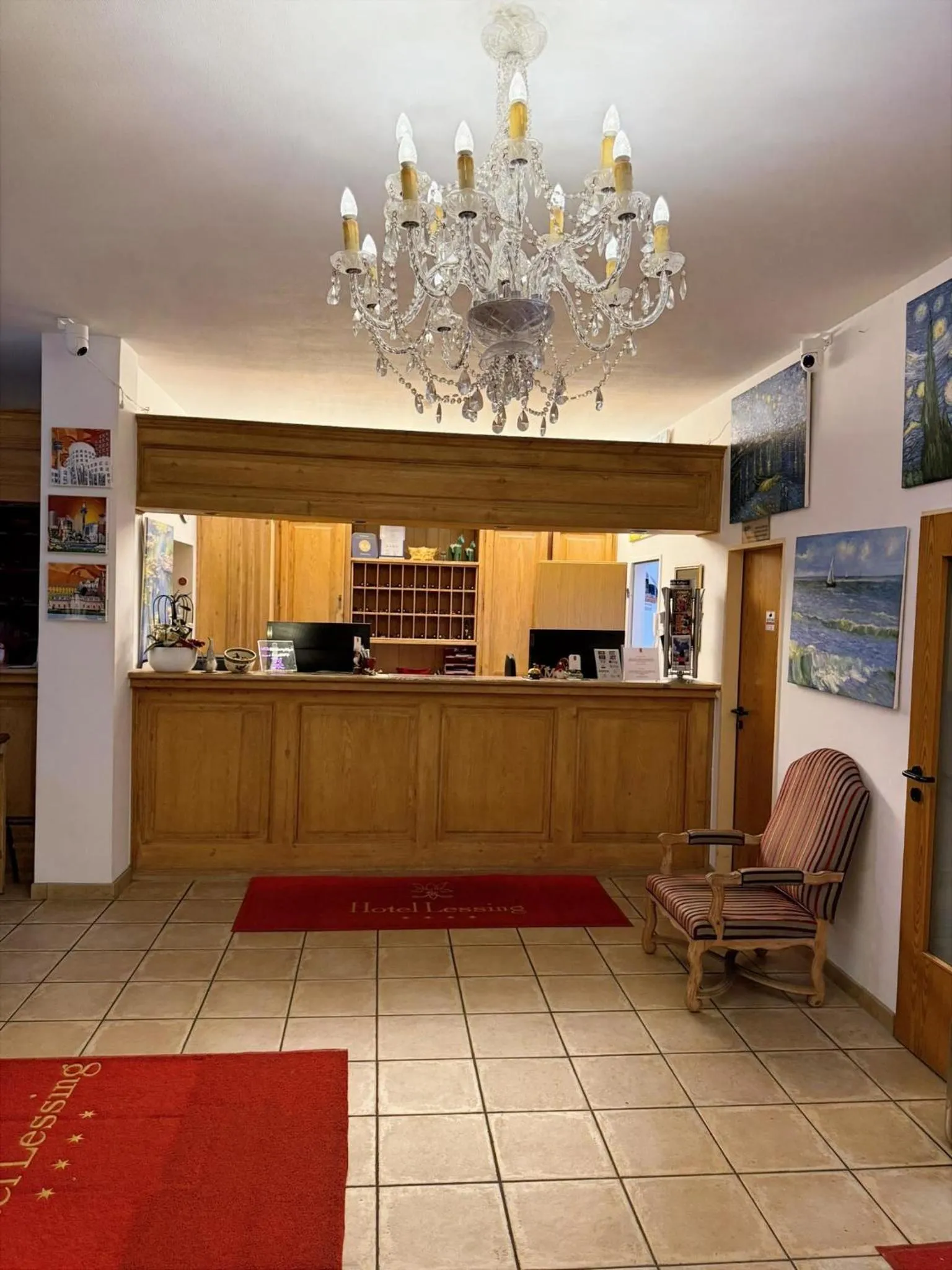 Lounge or bar in Hotel Lessing