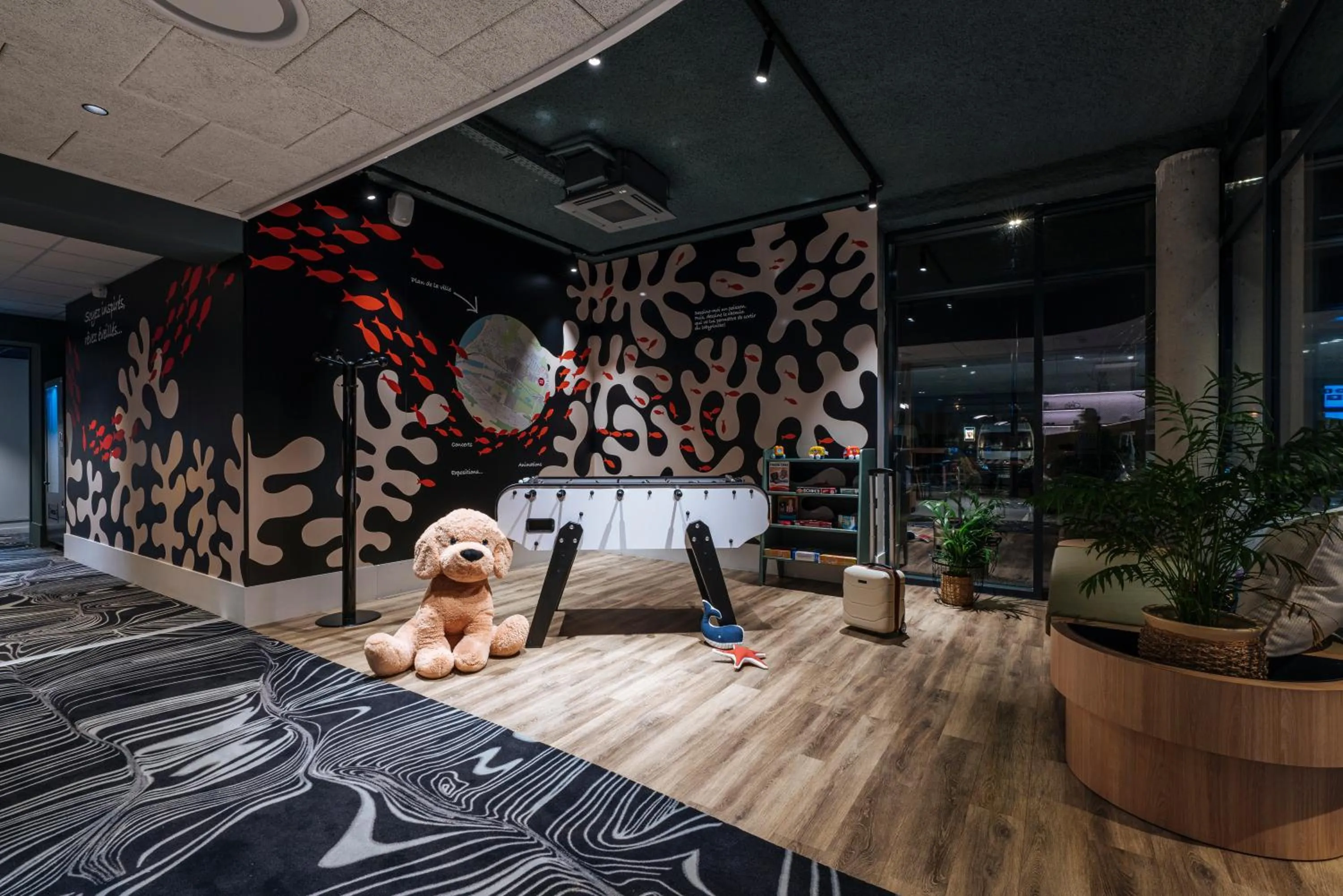 Game Room in ibis Budget Le Treport Mers Les Bains