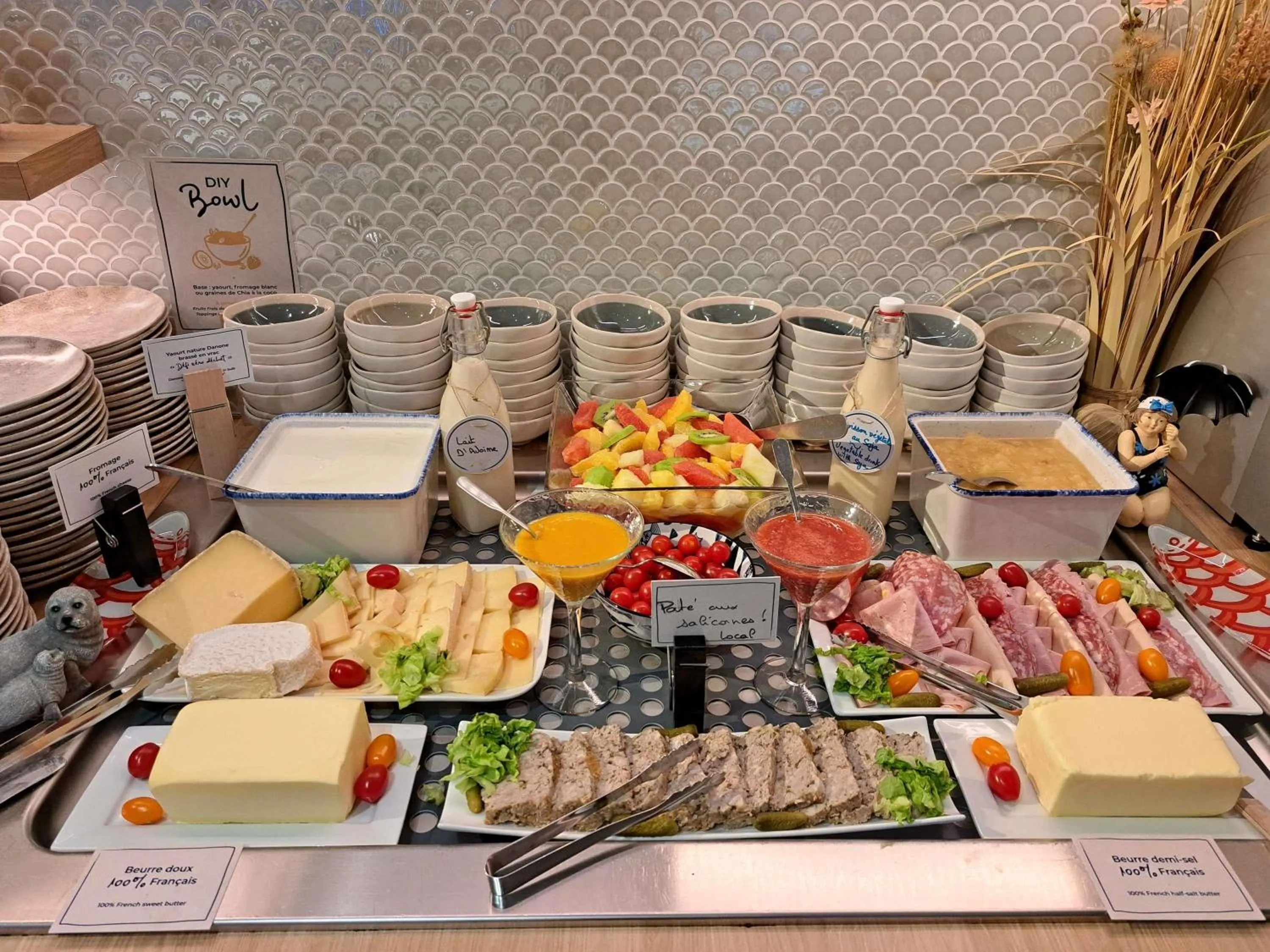 Breakfast in ibis Budget Le Treport Mers Les Bains