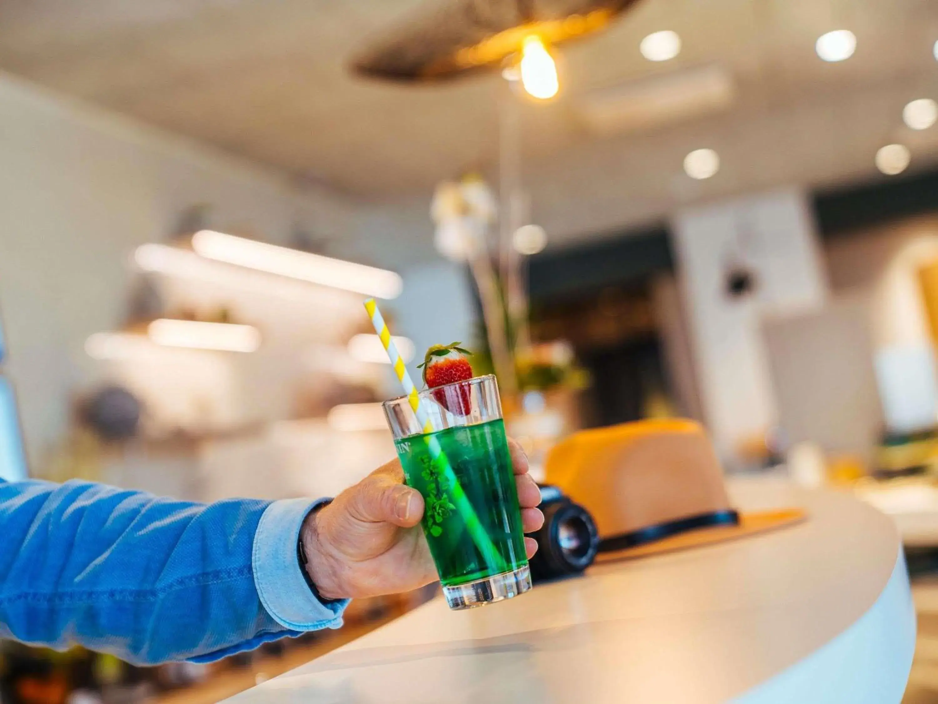 Lounge or bar in ibis Budget Le Treport Mers Les Bains Lounge or bar in ibis Budget Le Treport Mers Les Bains