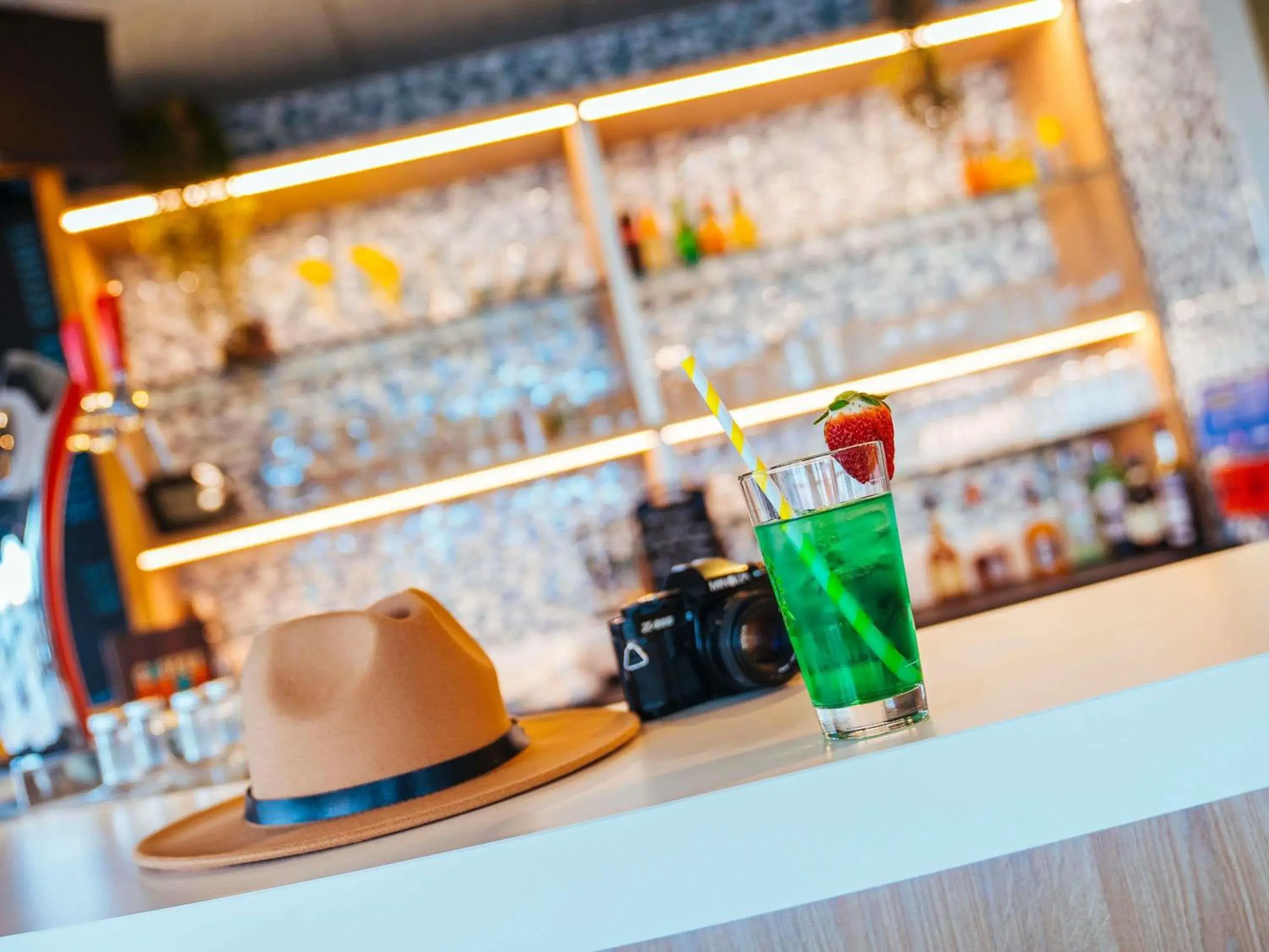 Lounge or bar in ibis Budget Le Treport Mers Les Bains Lounge or bar in ibis Budget Le Treport Mers Les Bains