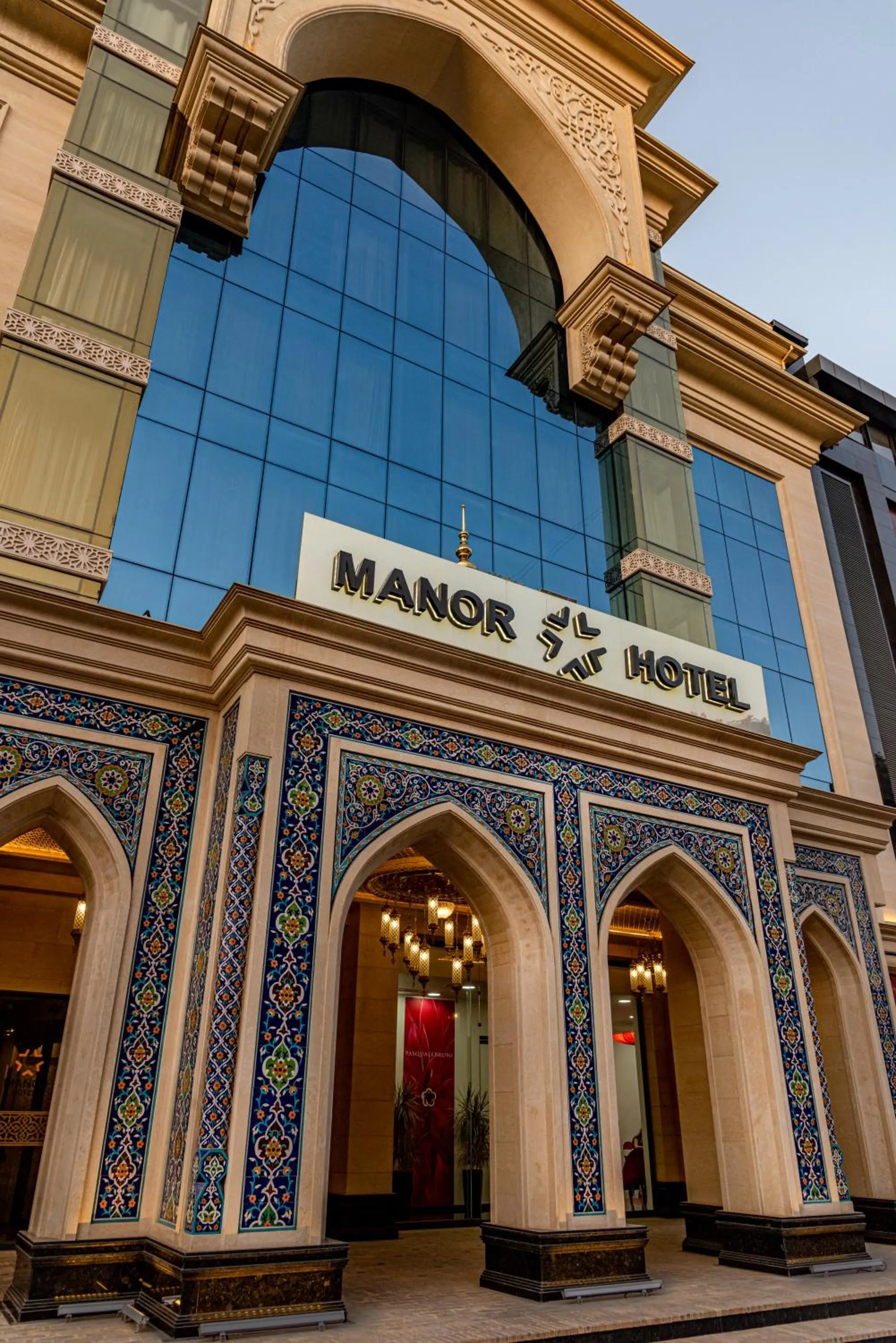 Property building in Manor Hotel