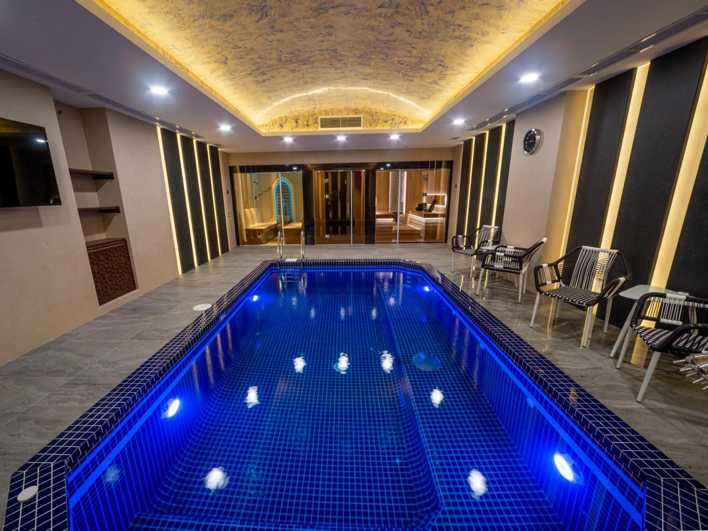 Sauna in Manor Hotel