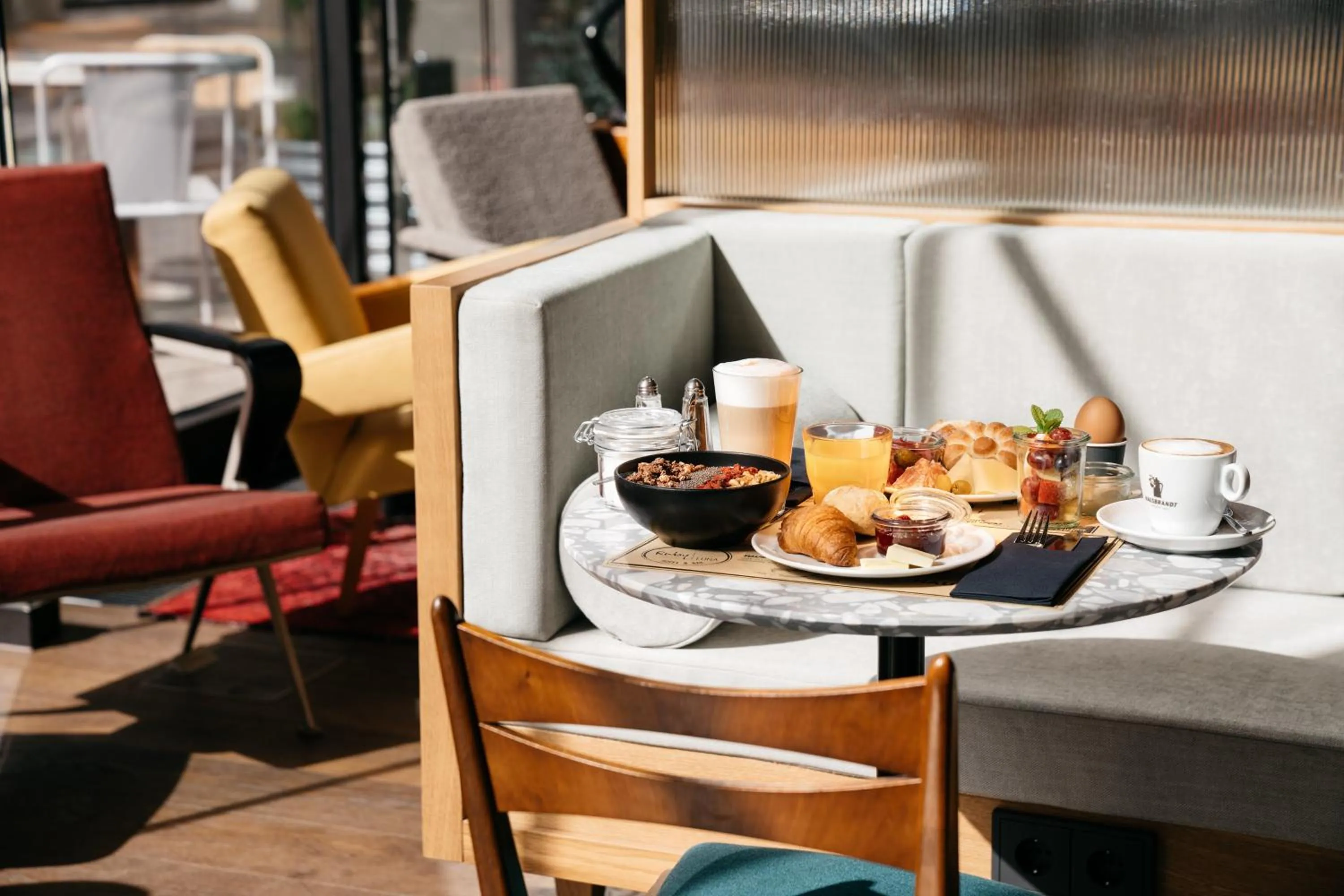 Buffet breakfast in Ruby Luna Hotel Dusseldorf