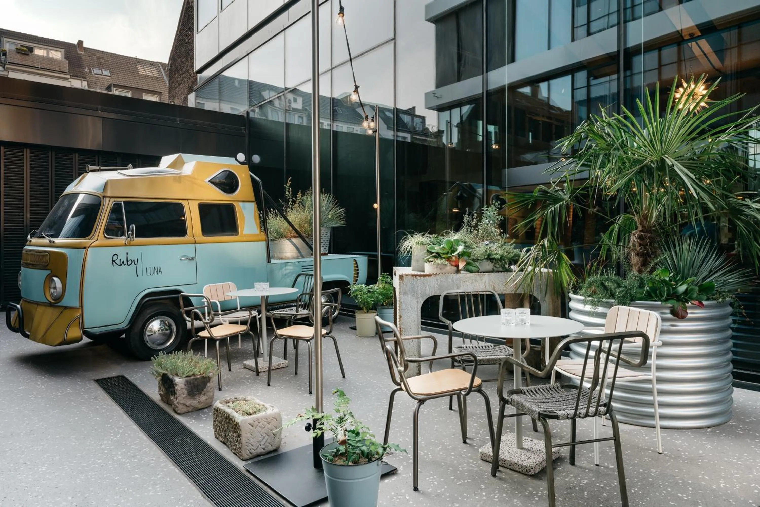 Balcony/Terrace in Ruby Luna Hotel Dusseldorf
