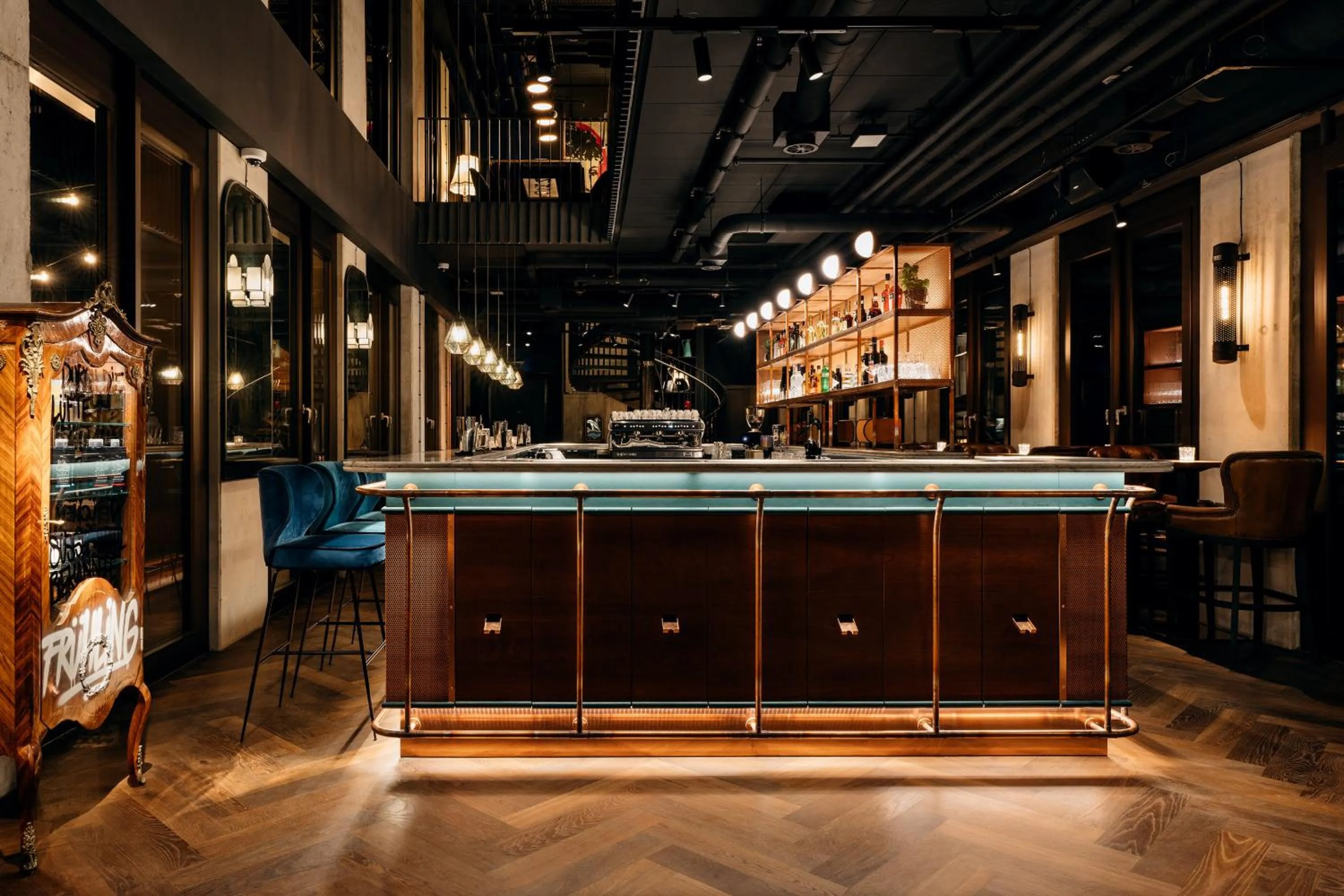 Lobby or reception in Ruby Louise Hotel Frankfurt