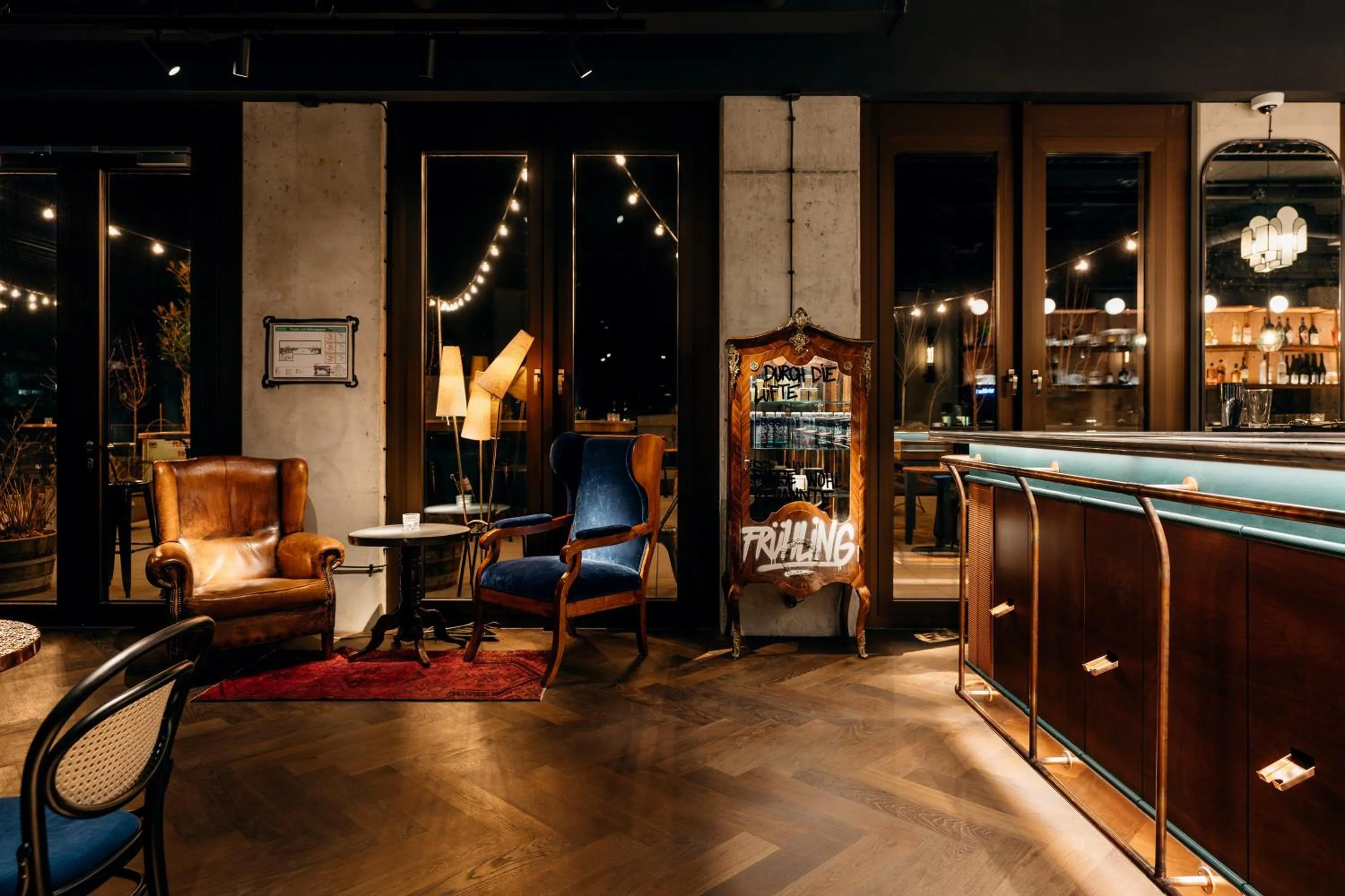 Lobby or reception in Ruby Louise Hotel Frankfurt